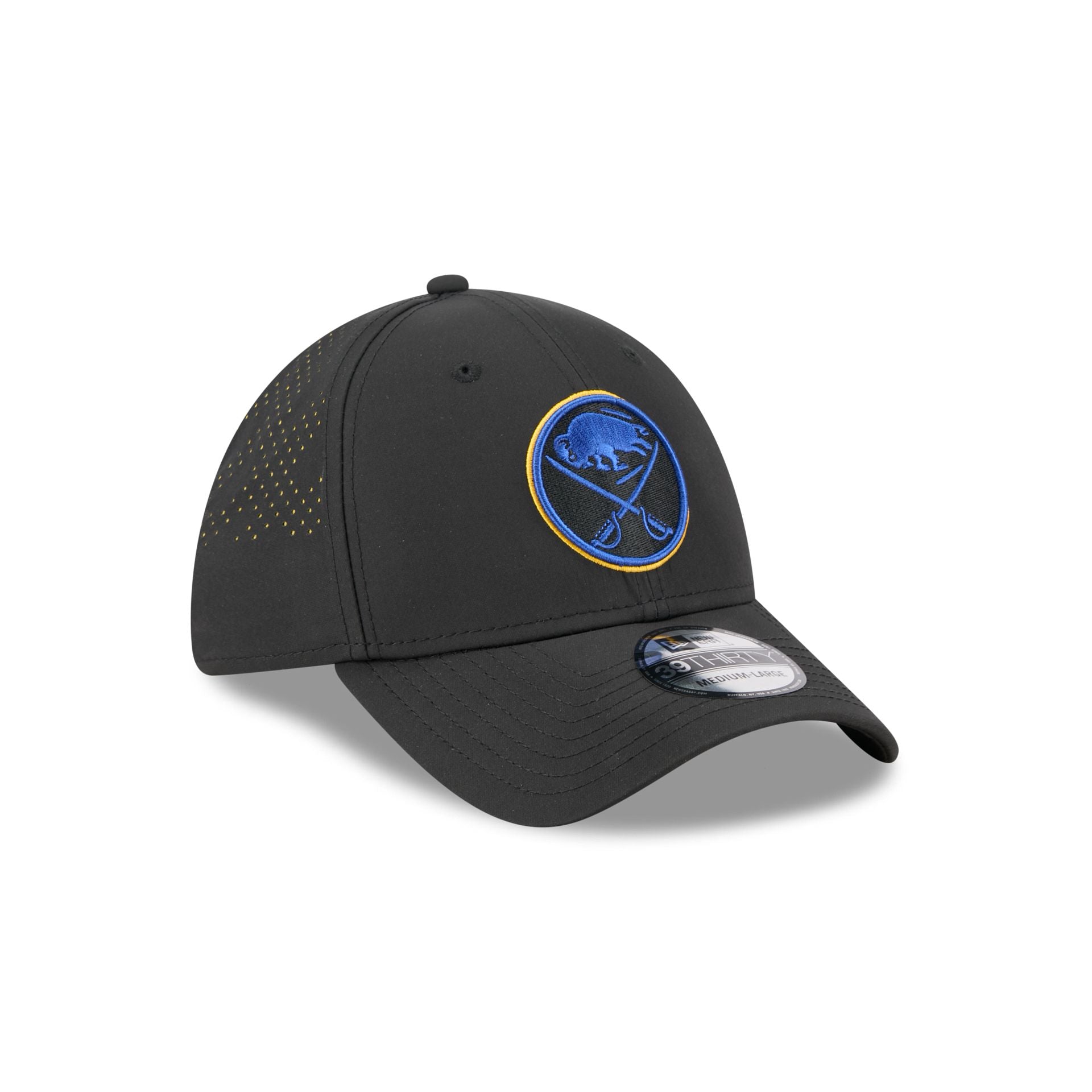Buffalo Sabres Night 39THIRTY Stretch Fit Hat - Image 3