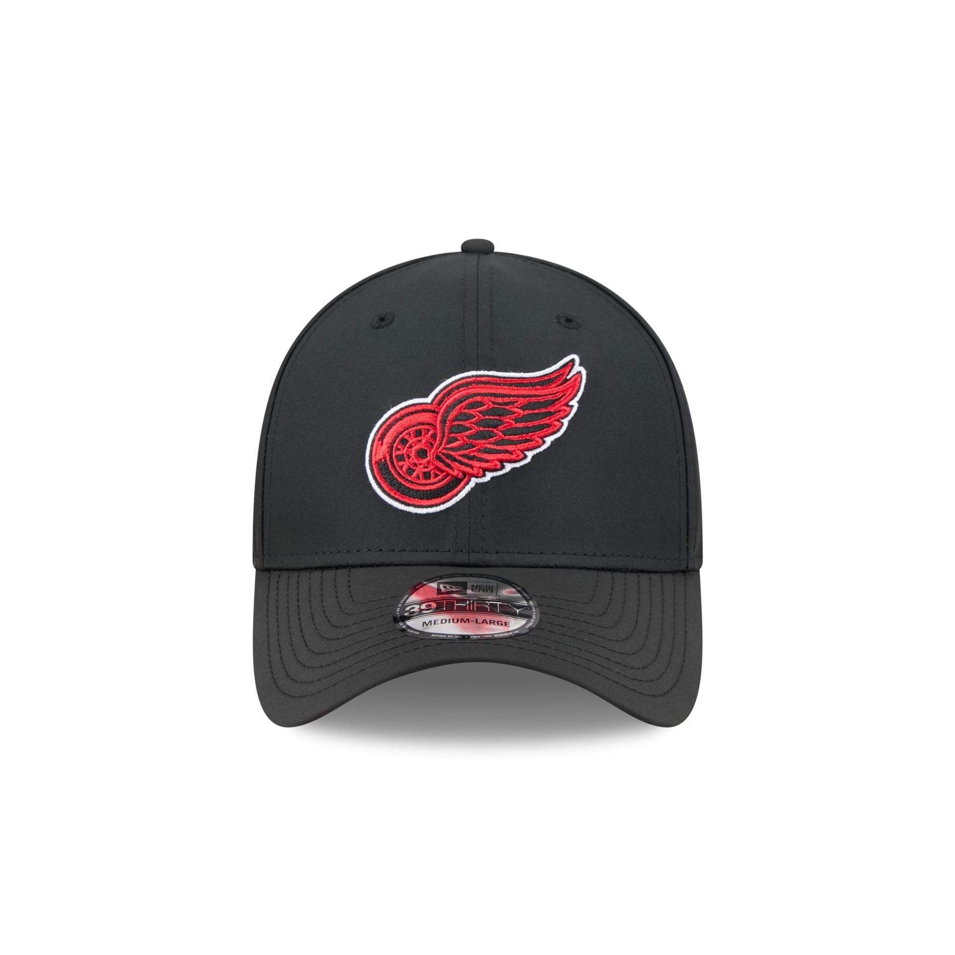 Detroit Red Wings Night 39THIRTY Stretch Fit Hat - Image 2
