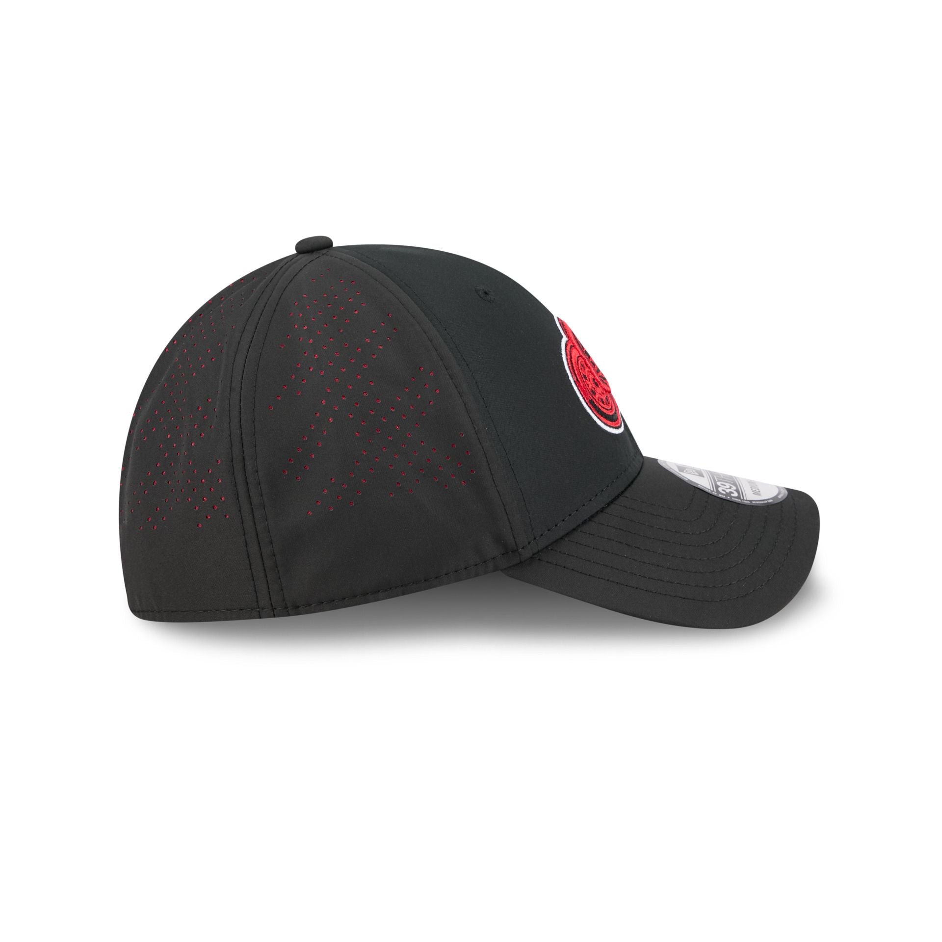 Detroit Red Wings Night 39THIRTY Stretch Fit Hat - Image 5