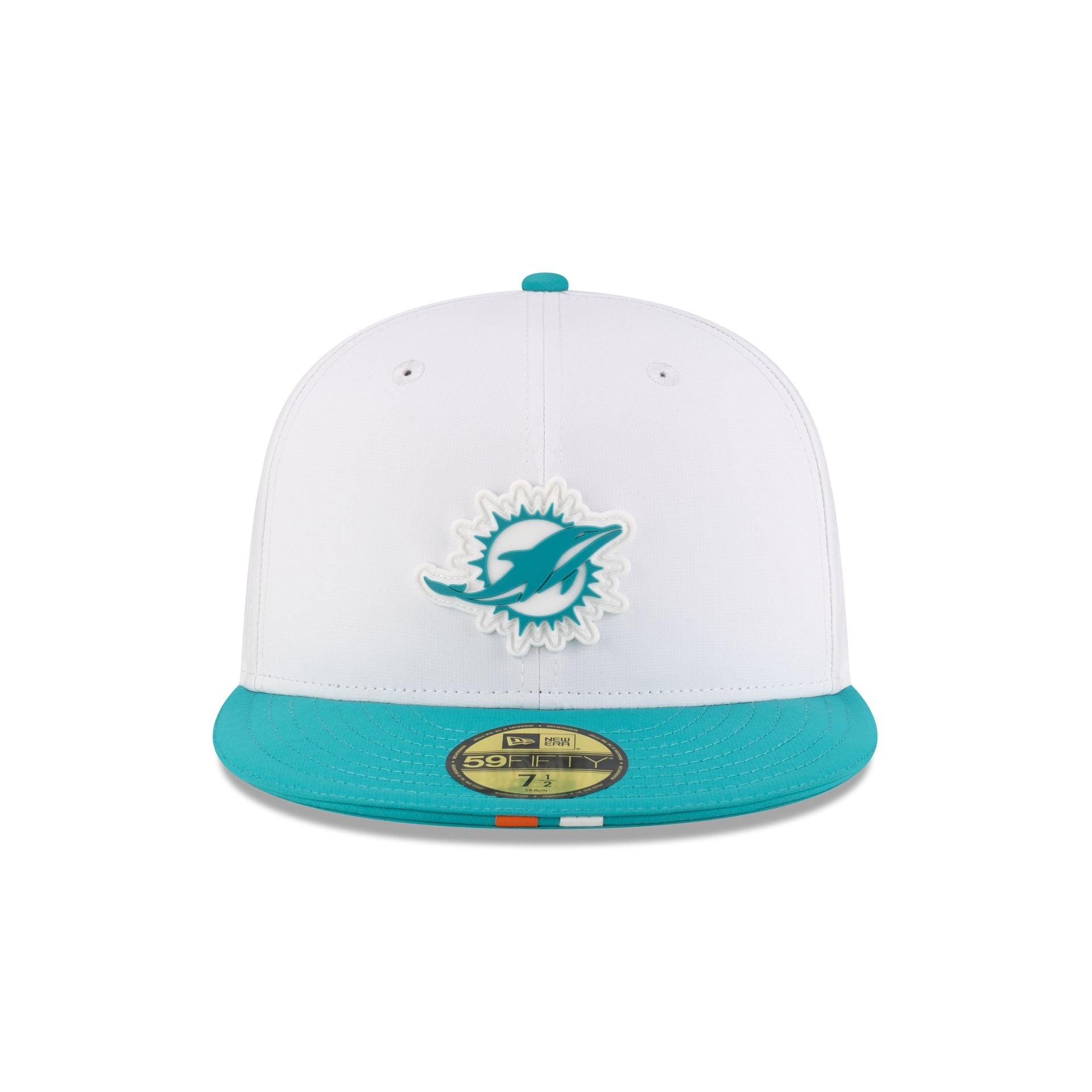 Miami Dolphins 2025 Training 59FIFTY Fitted Hat - Image 2