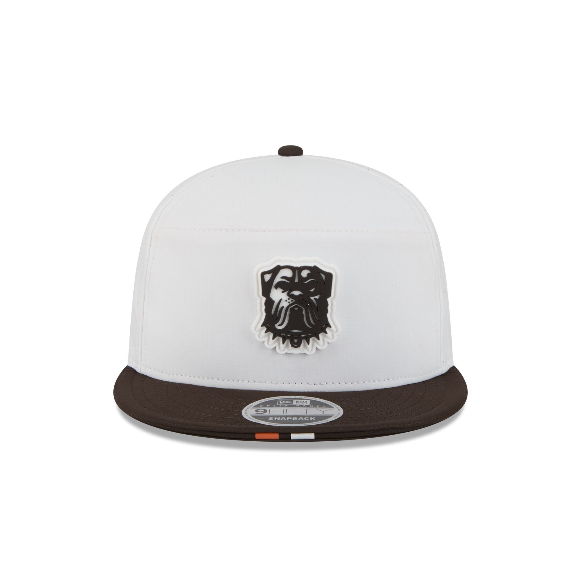 Cleveland Browns 2025 Training Split Panel 9FIFTY Snapback Hat - Image 2