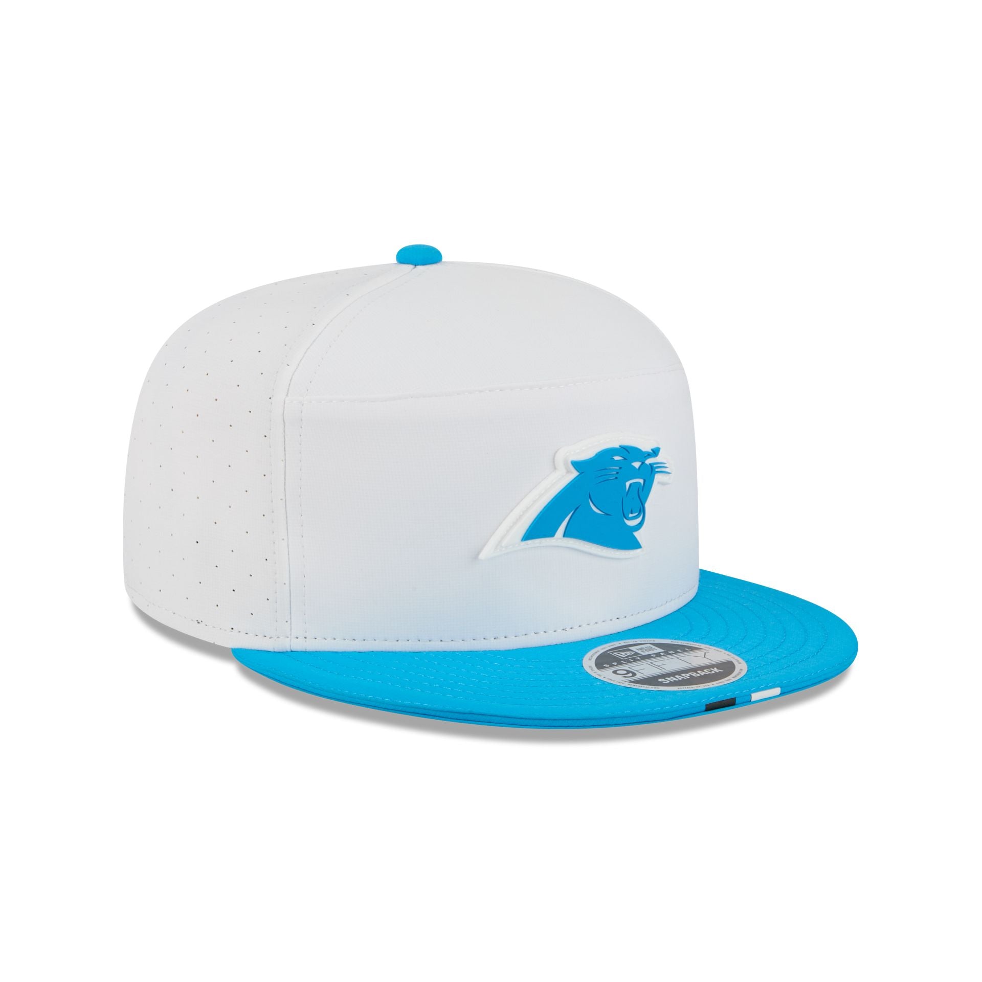 Carolina Panthers 2025 Training Split Panel 9FIFTY Snapback Hat - Image 3