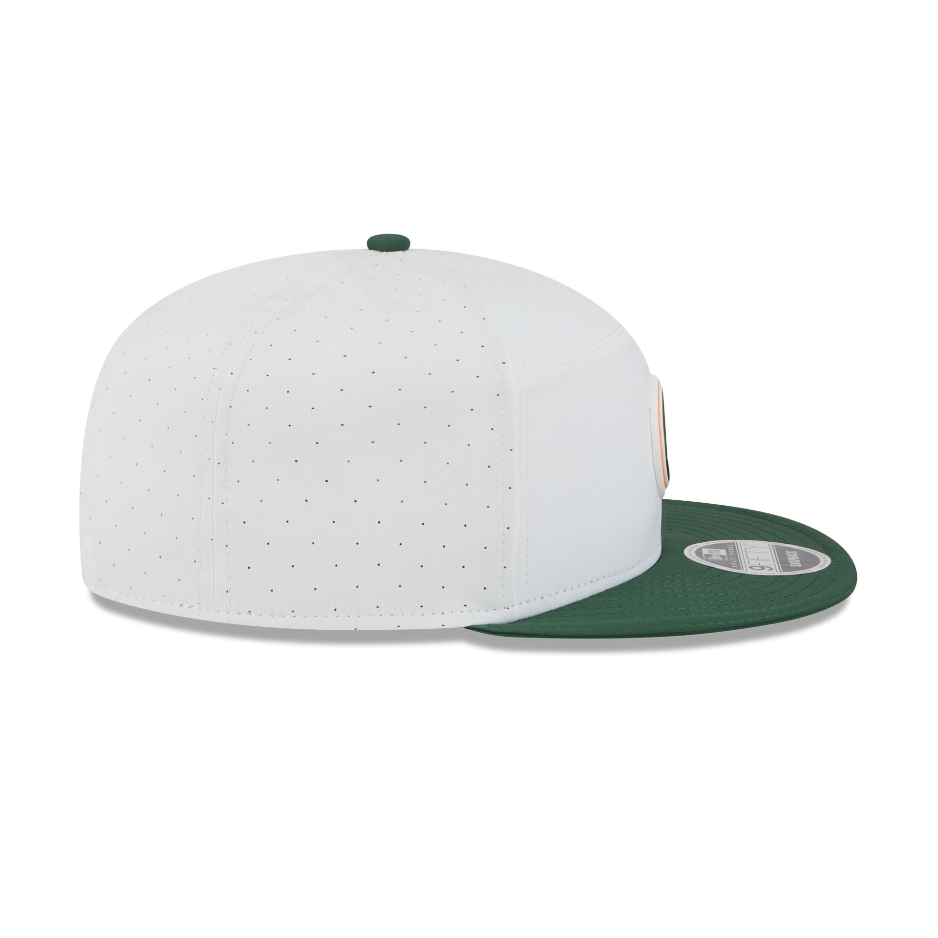 Green Bay Packers 2025 Training Split Panel 9FIFTY Snapback Hat - Image 5