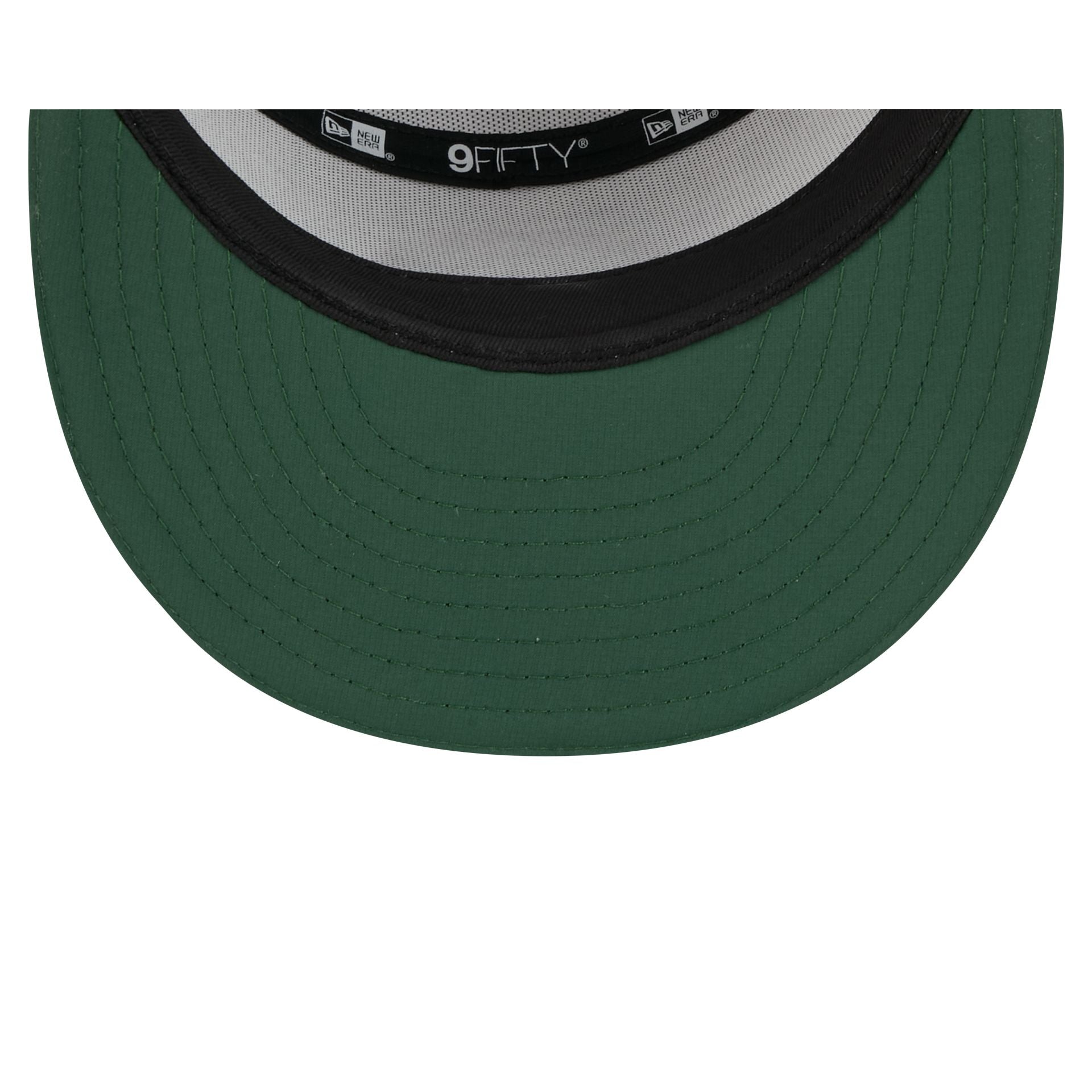 Green Bay Packers 2025 Training Split Panel 9FIFTY Snapback Hat - Image 7