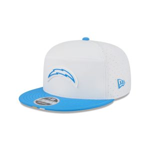 Los Angeles Chargers 2025 Training Split Panel 9FIFTY Snapback Hat