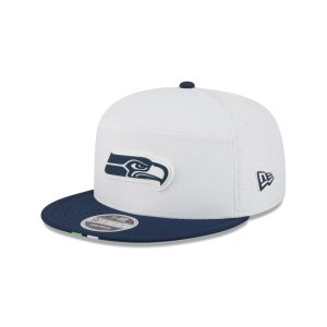 Seattle Seahawks 2025 Training Split Panel 9FIFTY Snapback Hat