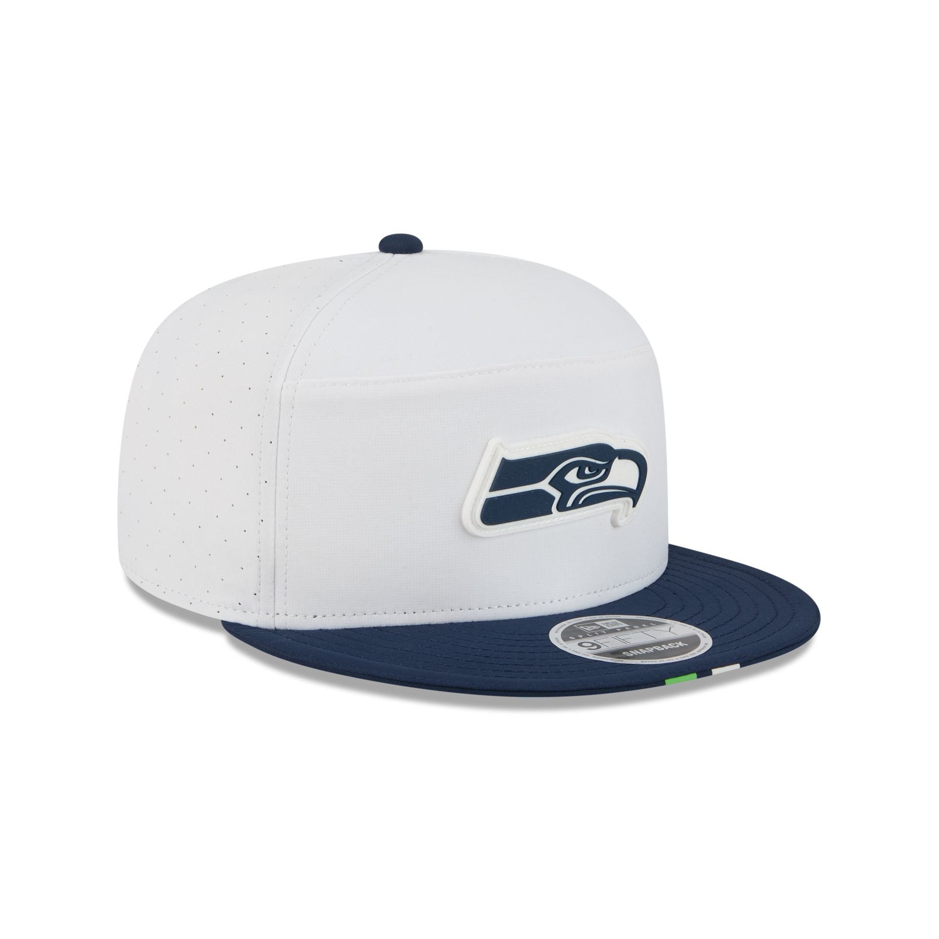 Seattle Seahawks 2025 Training Split Panel 9FIFTY Snapback Hat - Image 3