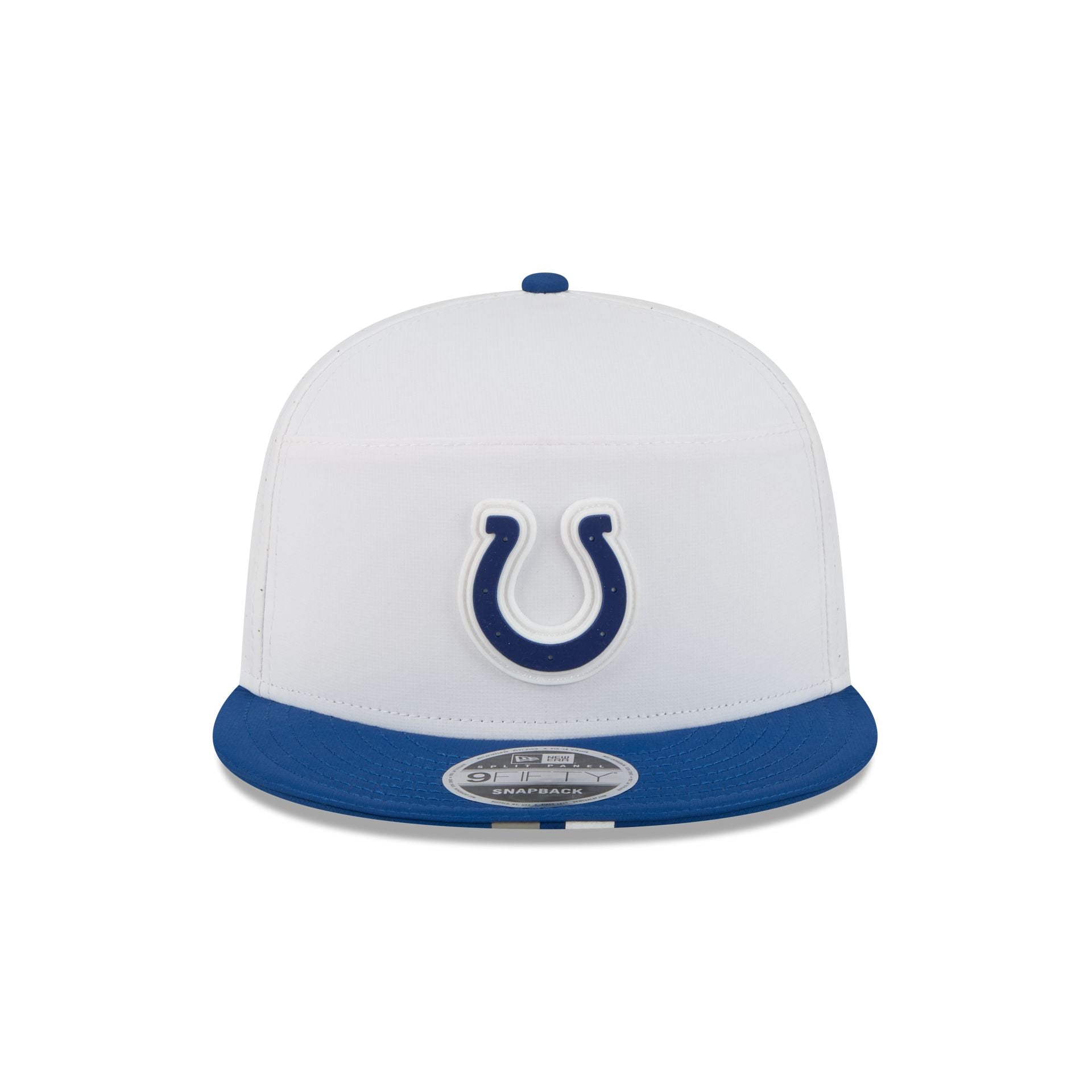 Indianapolis Colts 2025 Training Split Panel 9FIFTY Snapback Hat - Image 2