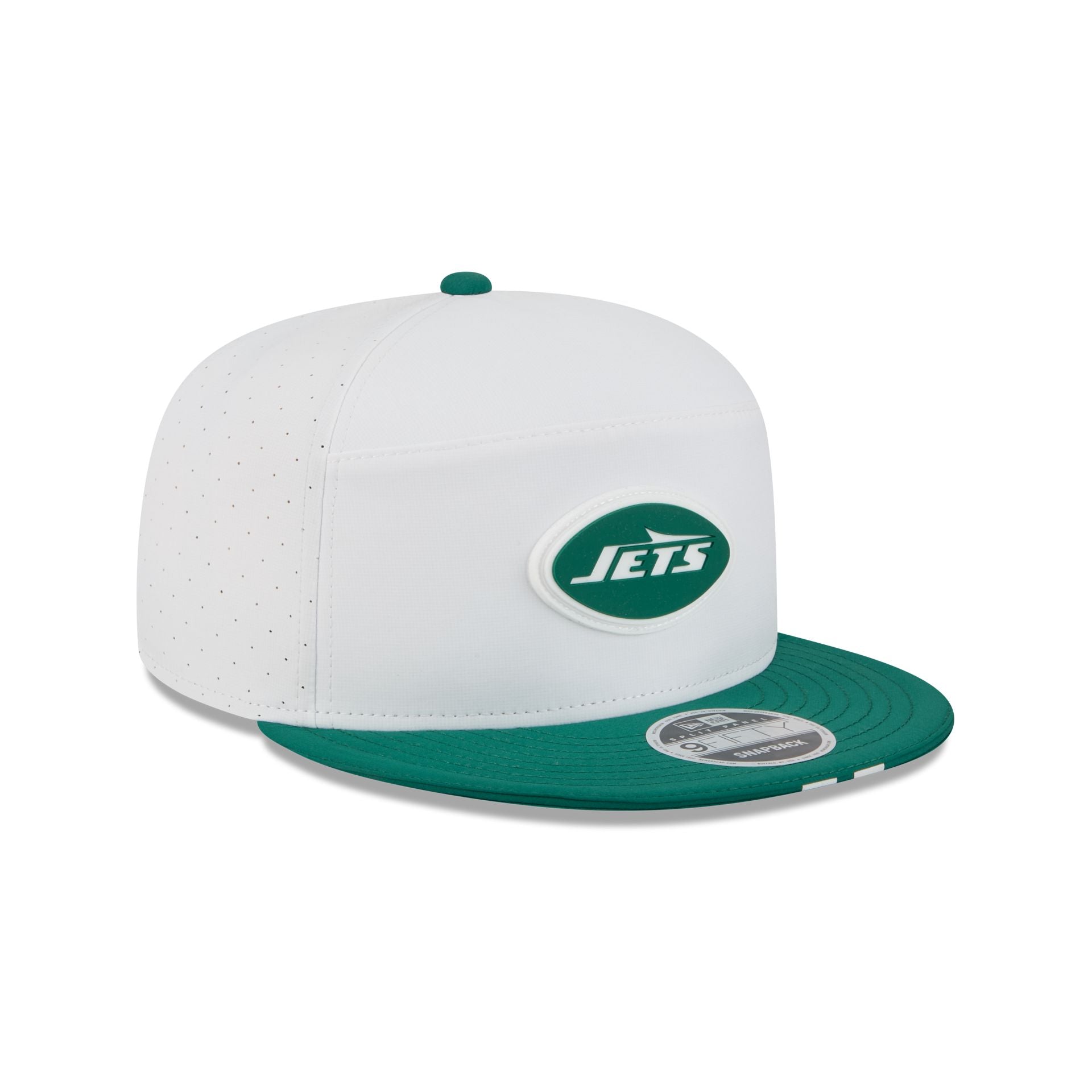 New York Jets 2025 Training Split Panel 9FIFTY Snapback Hat - Image 10