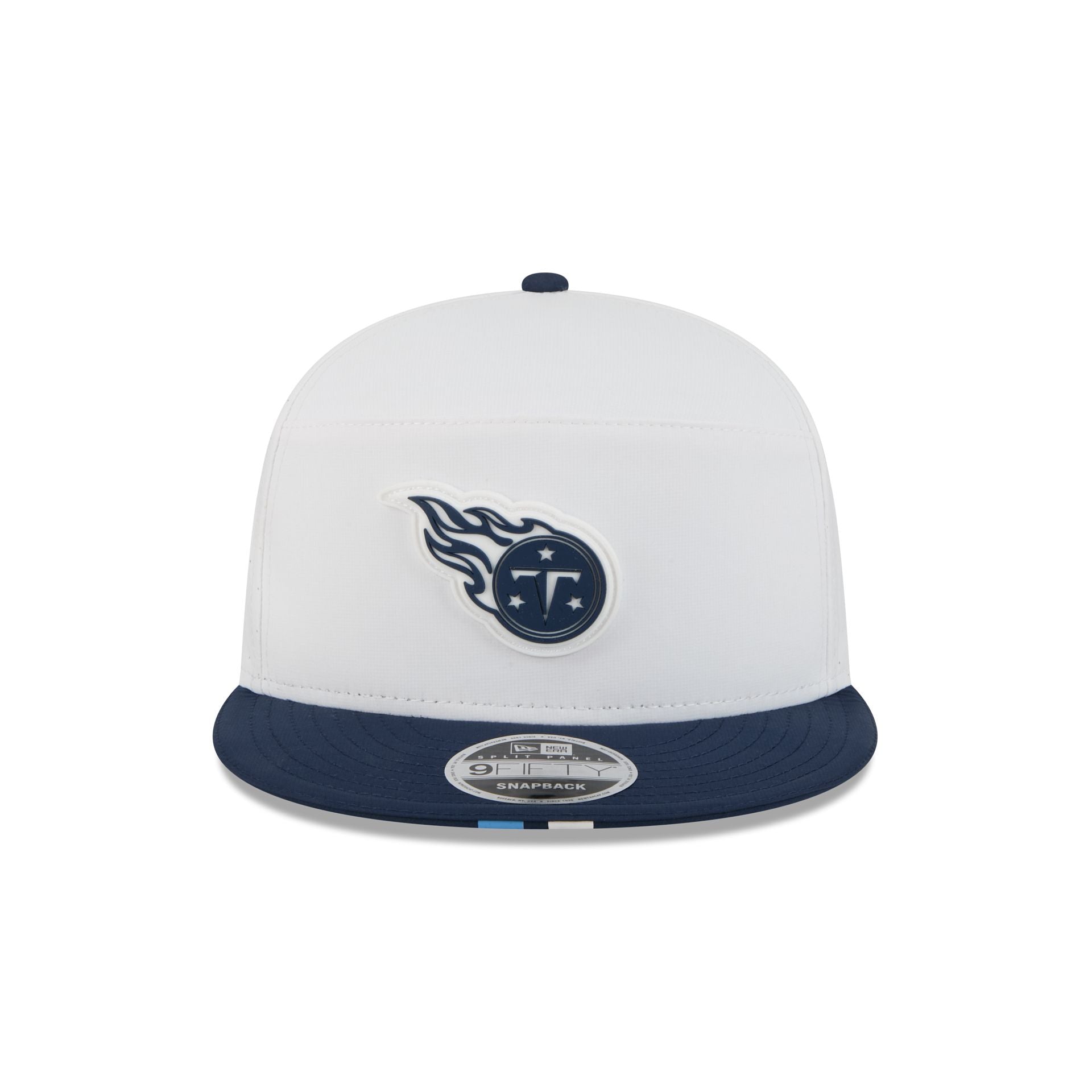 Tennessee Titans 2025 Training Split Panel 9FIFTY Snapback Hat - Image 2