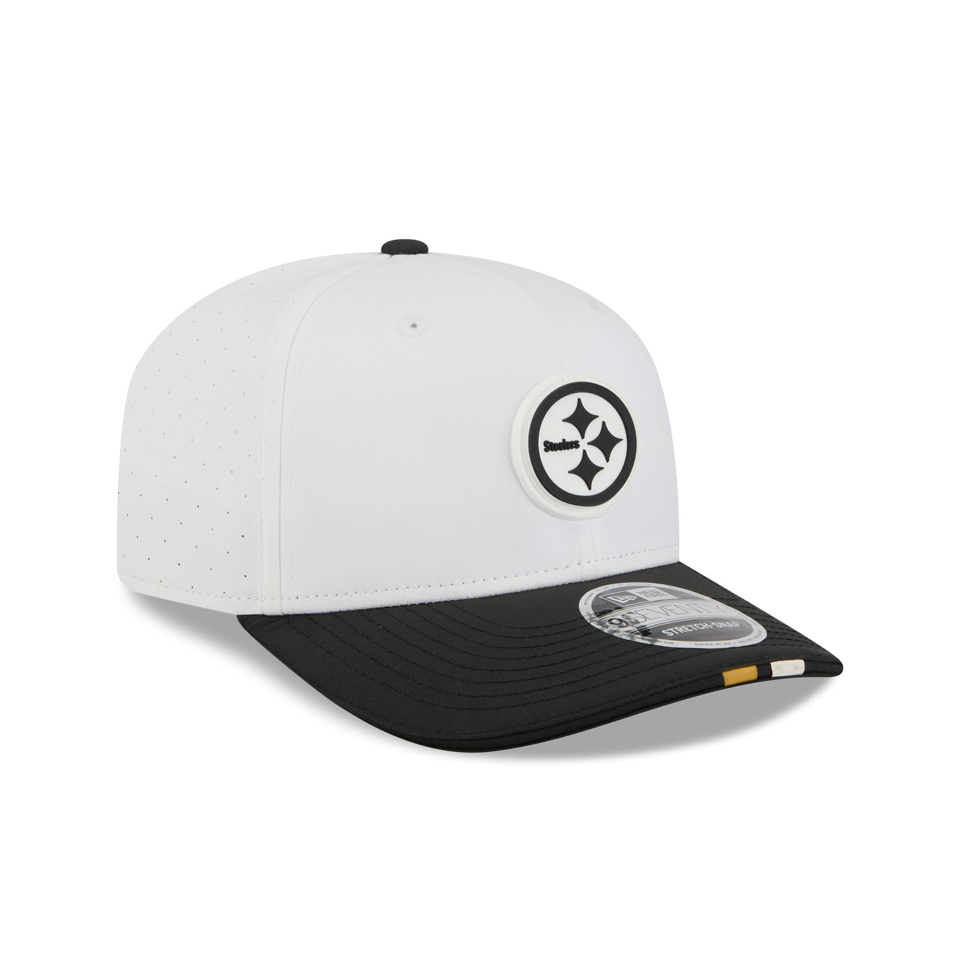 Pittsburgh Steelers 2025 Training 9SEVENTY Stretch-Snap Hat - Image 3