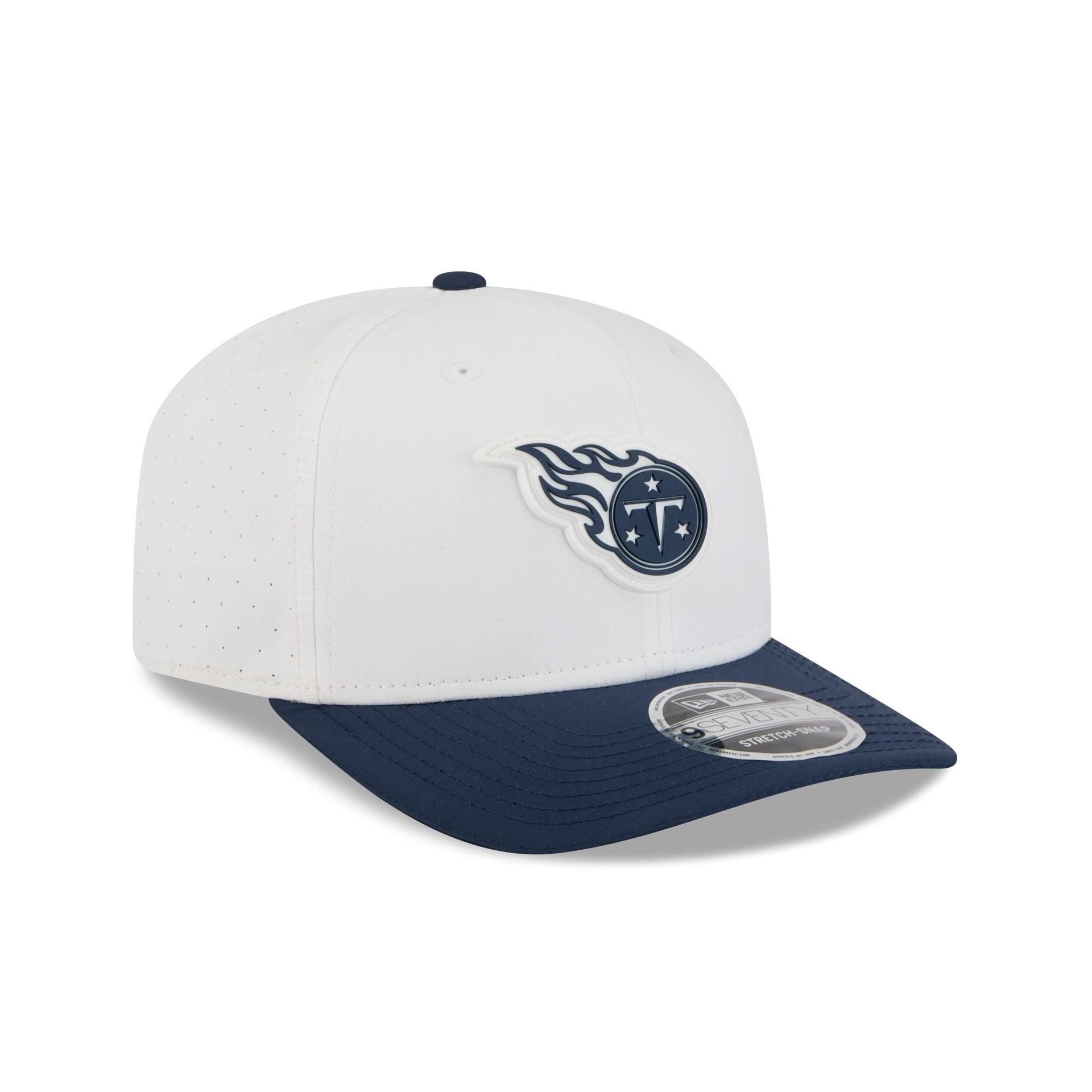 Tennessee Titans 2025 Training 9SEVENTY Stretch-Snap Hat - Image 3