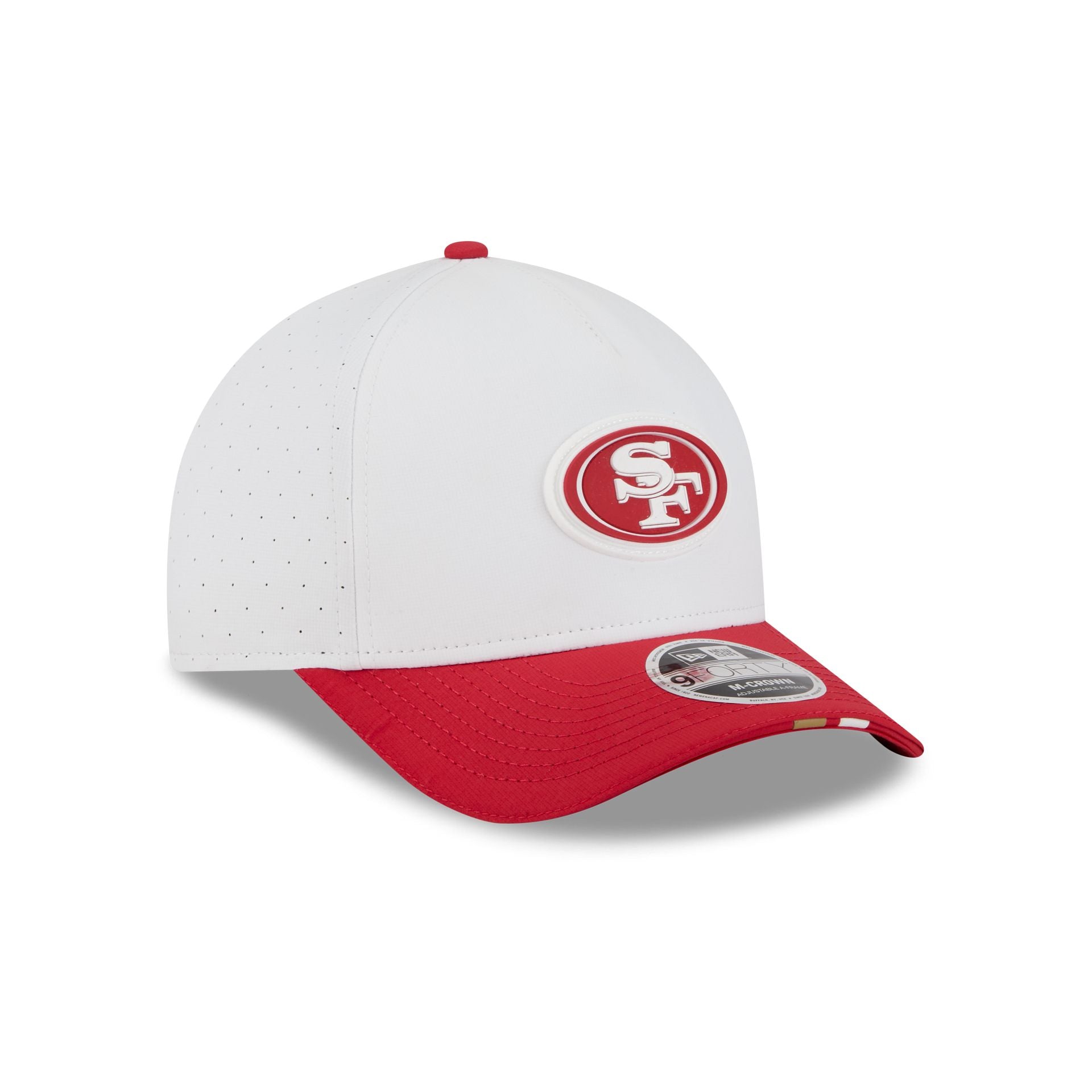 San Francisco 49ers 2025 Training 9FORTY M-Crown A-Frame Snapback Hat - Image 3