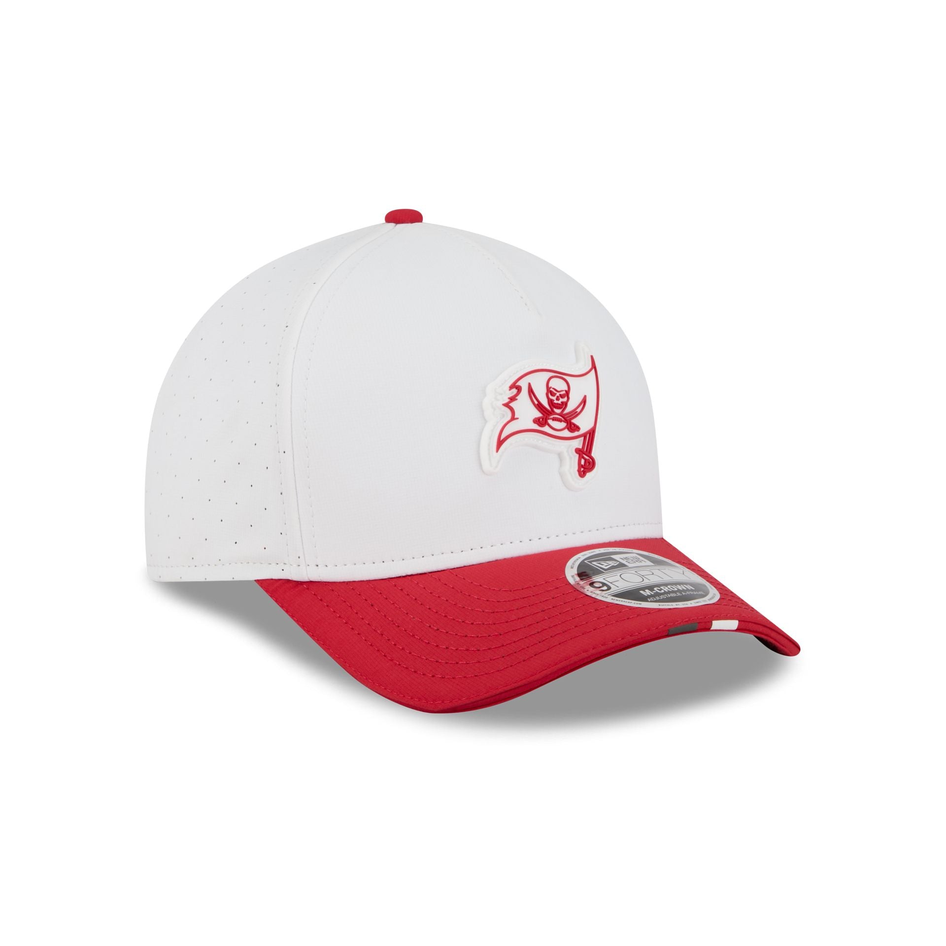 Tampa Bay Buccaneers 2025 Training 9FORTY M-Crown A-Frame Snapback Hat - Image 3