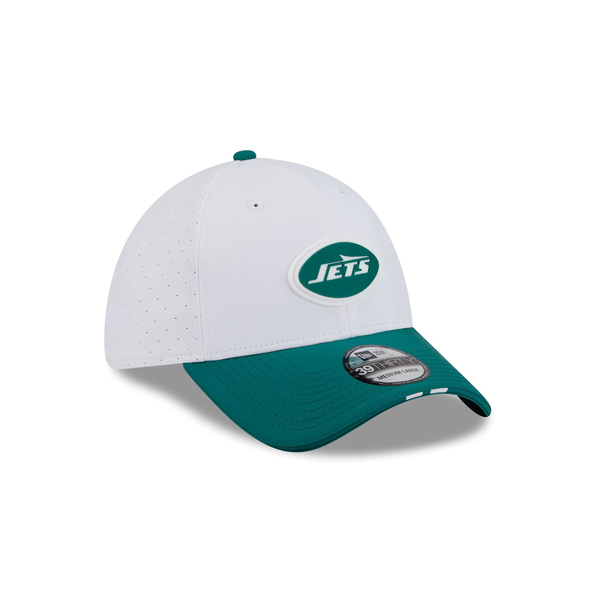 New York Jets 2025 Training 39THIRTY Stretch Fit Hat - Image 3