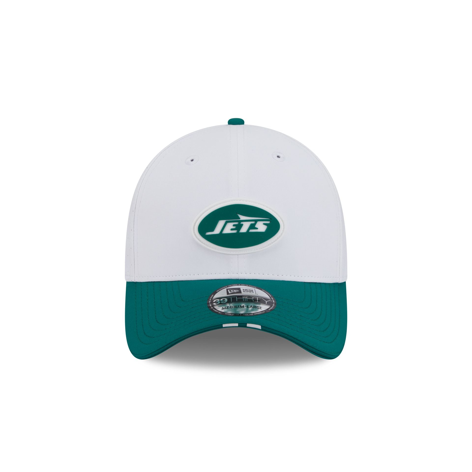 New York Jets 2025 Training 39THIRTY Stretch Fit Hat - Image 2