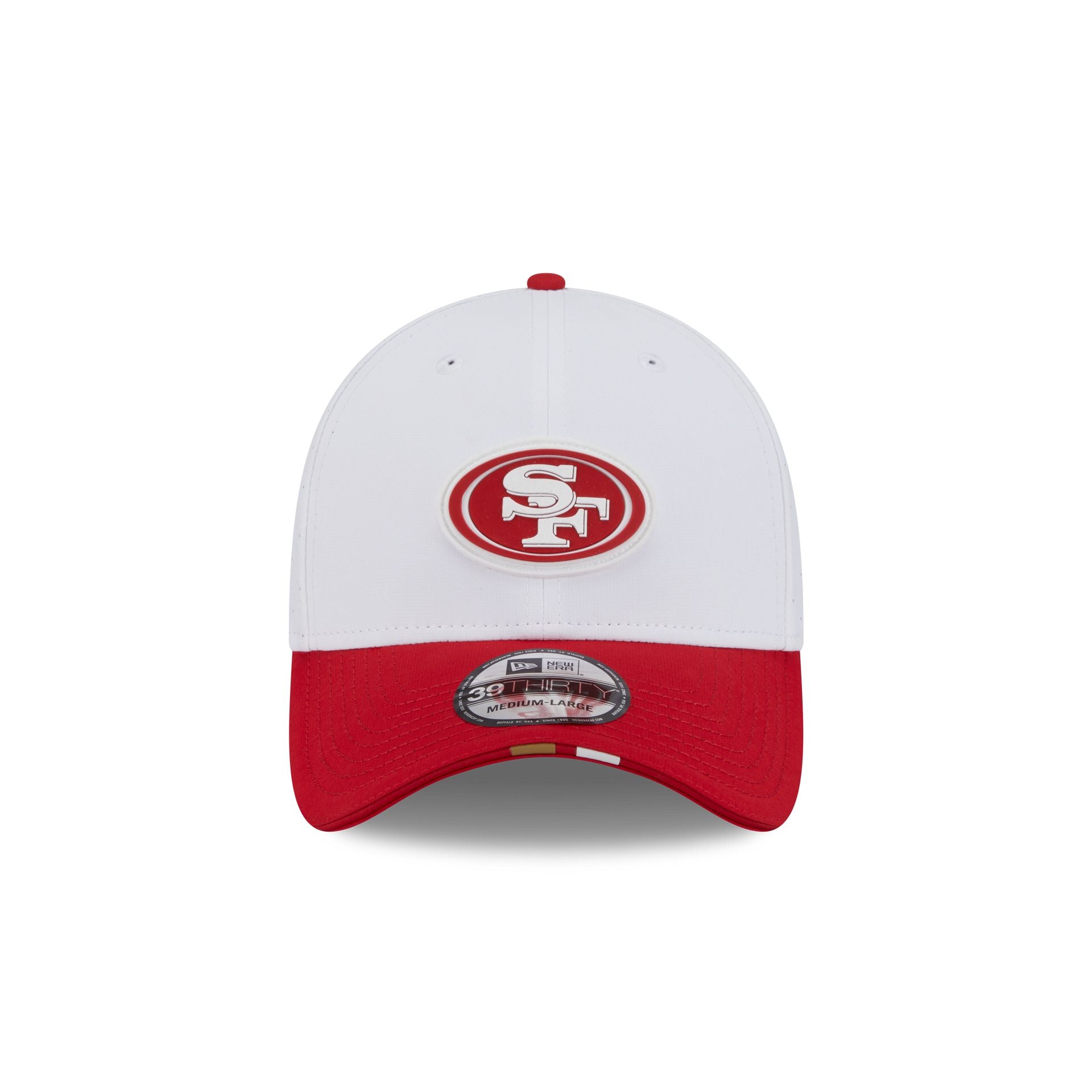San Francisco 49ers 2025 Training 39THIRTY Stretch Fit Hat - Image 2