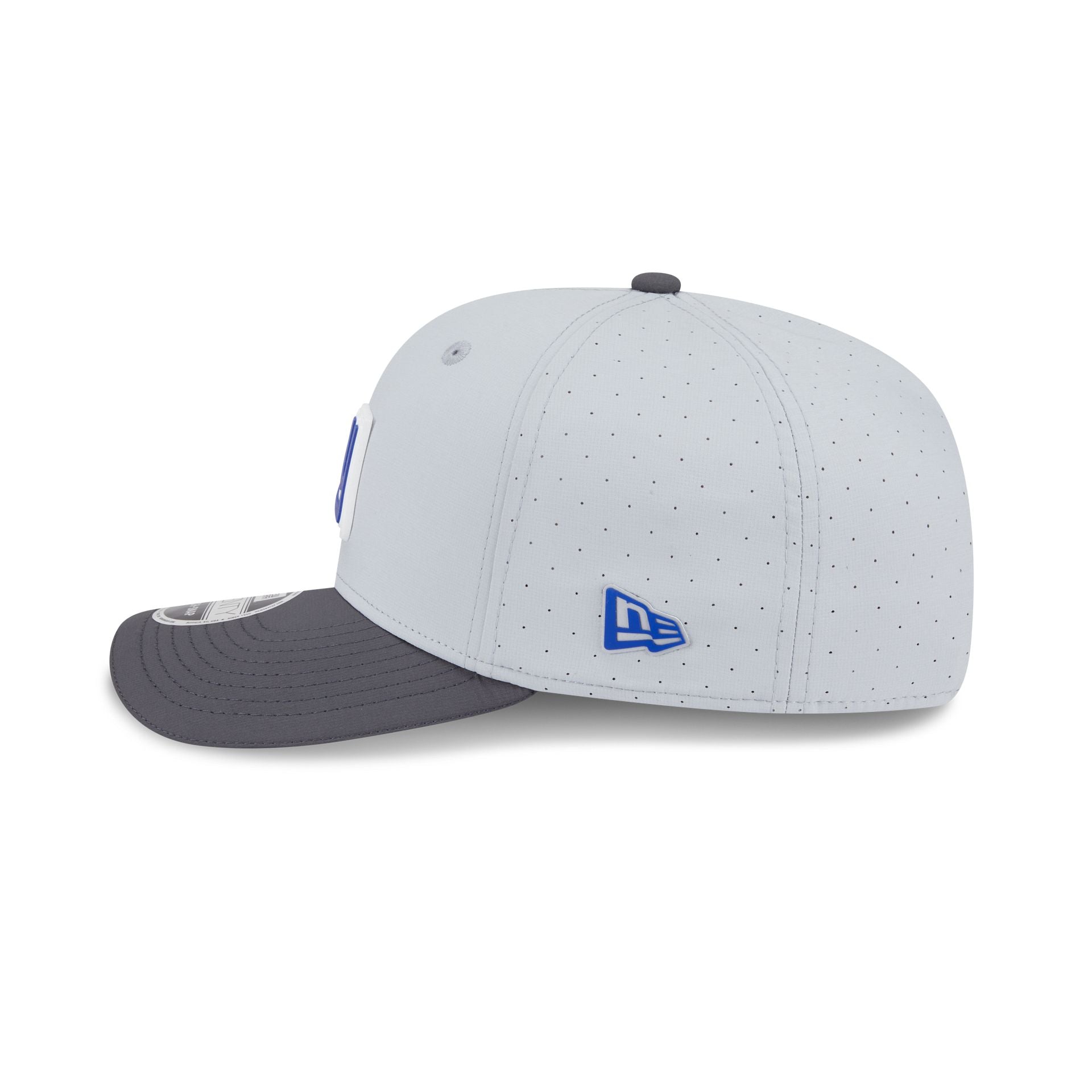 New York Giants 2025 Training Gray 9SEVENTY Stretch-Snap Hat - Image 4