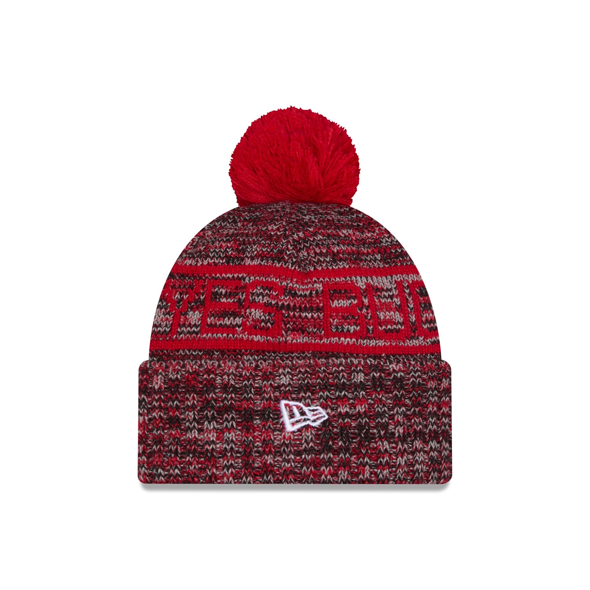 Ohio State Buckeyes Cold Weather Pom Knit Hat - Image 2