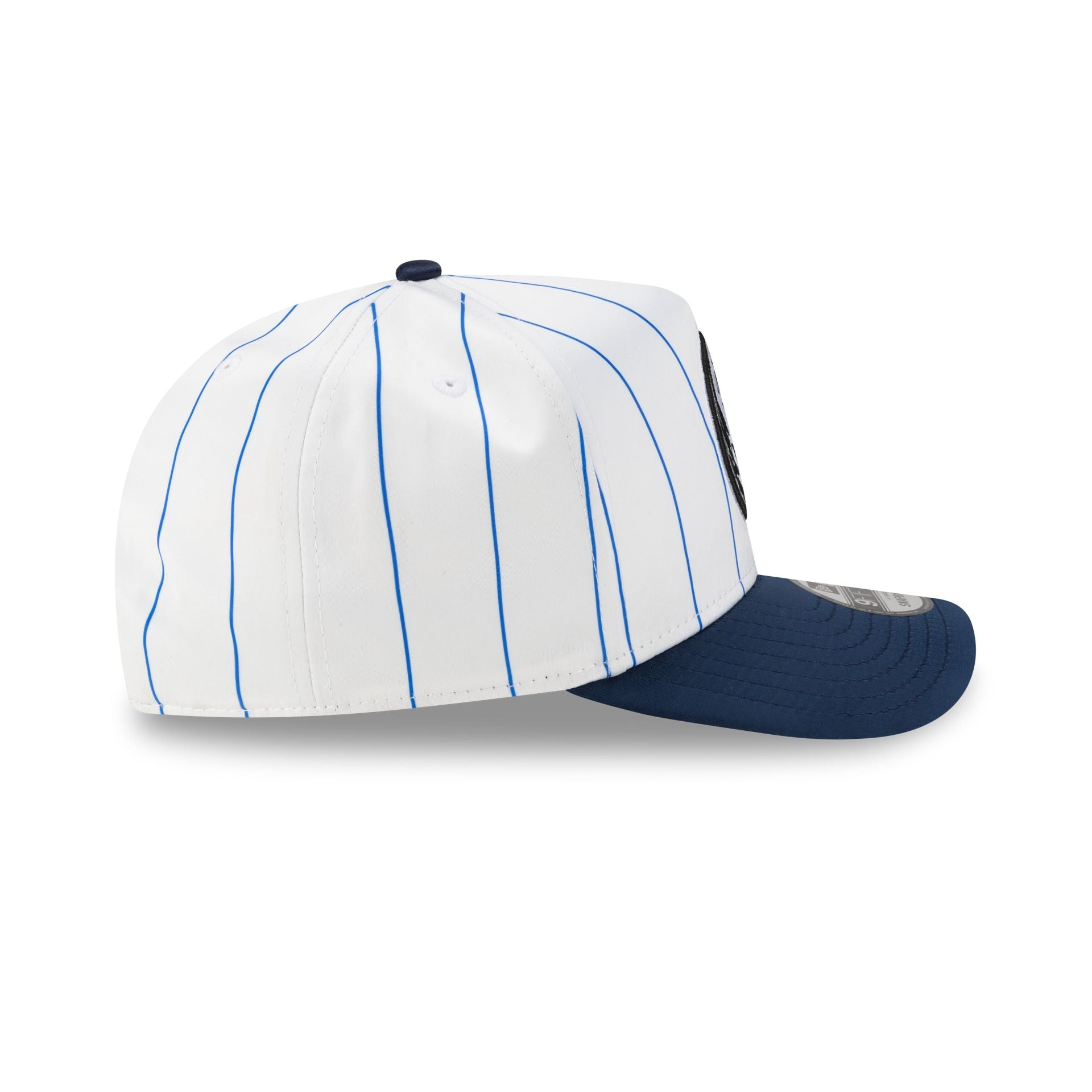 Dallas Mavericks Satin Pinstripe 9FIFTY A-Frame Snapback Hat - Image 10