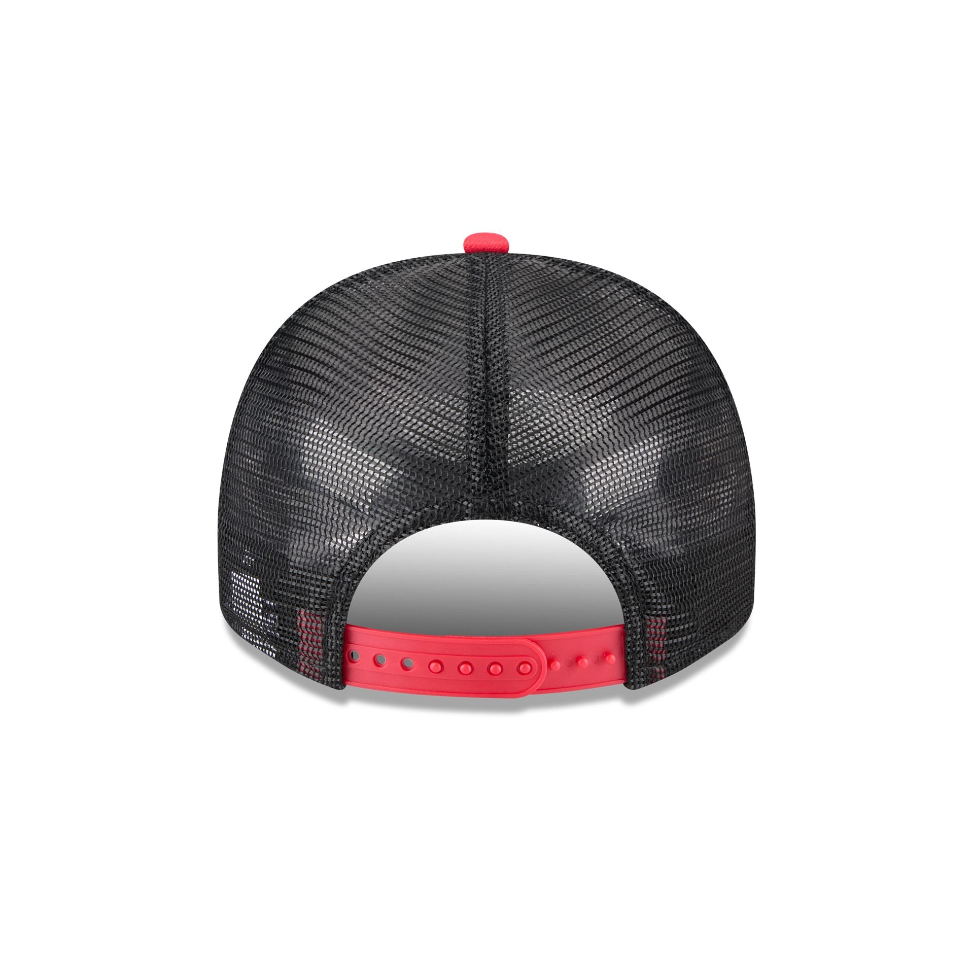 Chicago Bulls Banner 9FIFTY A-Frame Trucker Hat - Image 6