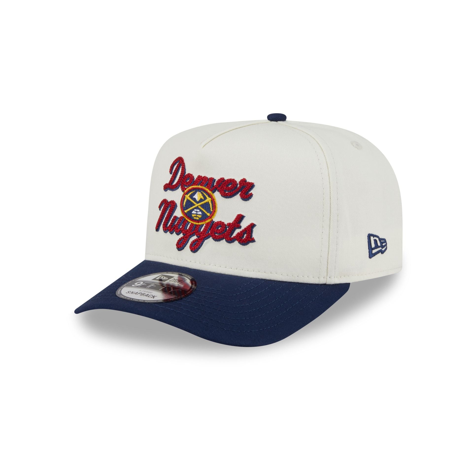 Denver Nuggets Chainstitch 9FIFTY A-Frame Snapback Hat