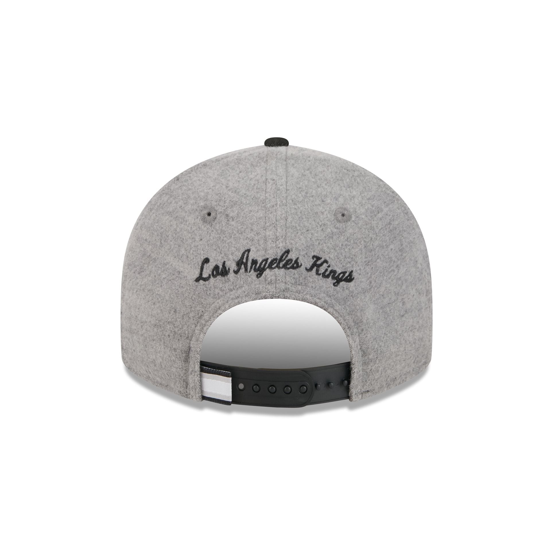 Los Angeles Kings Heather Gray Wool Low Profile 9FIFTY Snapback Hat - Image 6