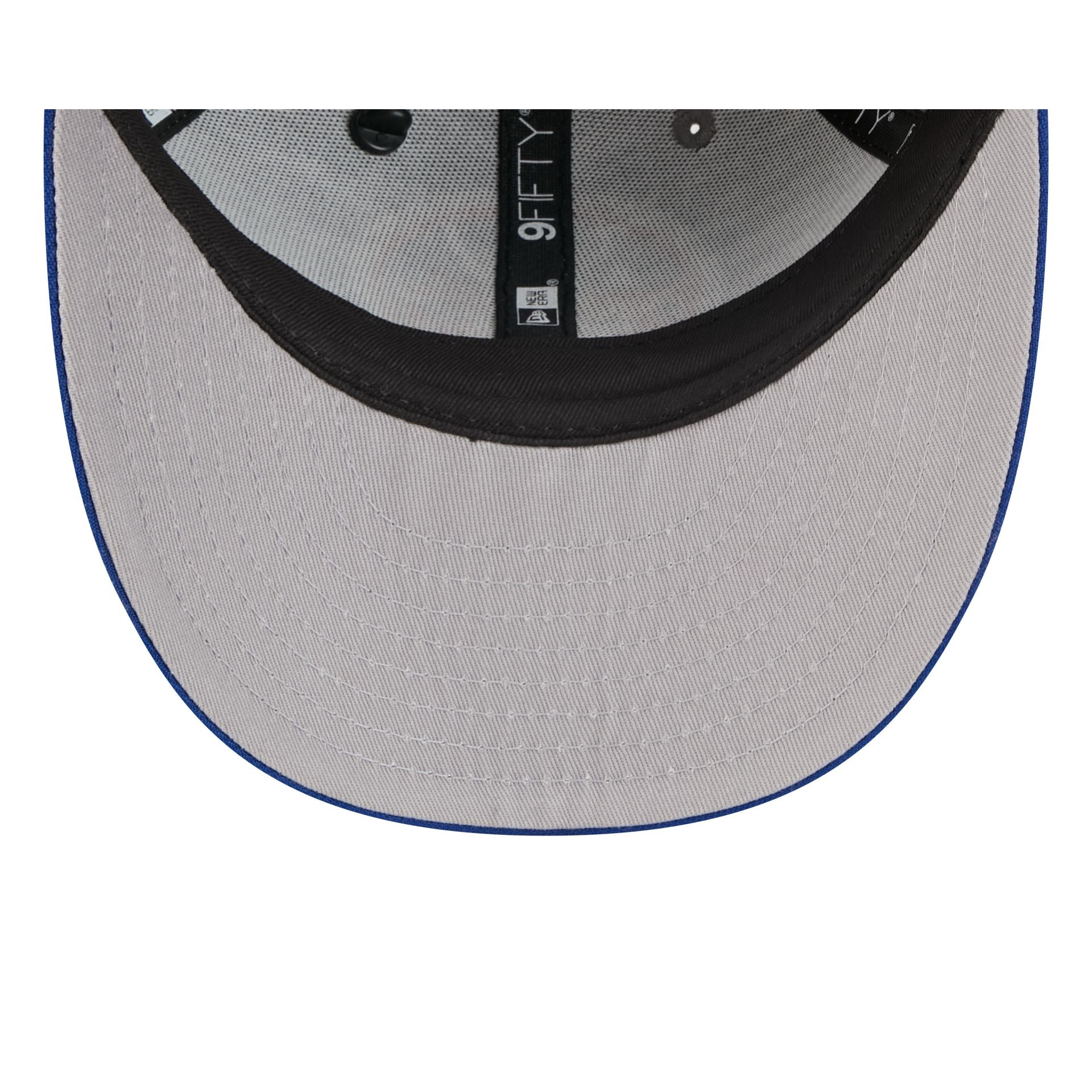 New York Islanders Heather Gray Wool Low Profile 9FIFTY Snapback Hat - Image 7
