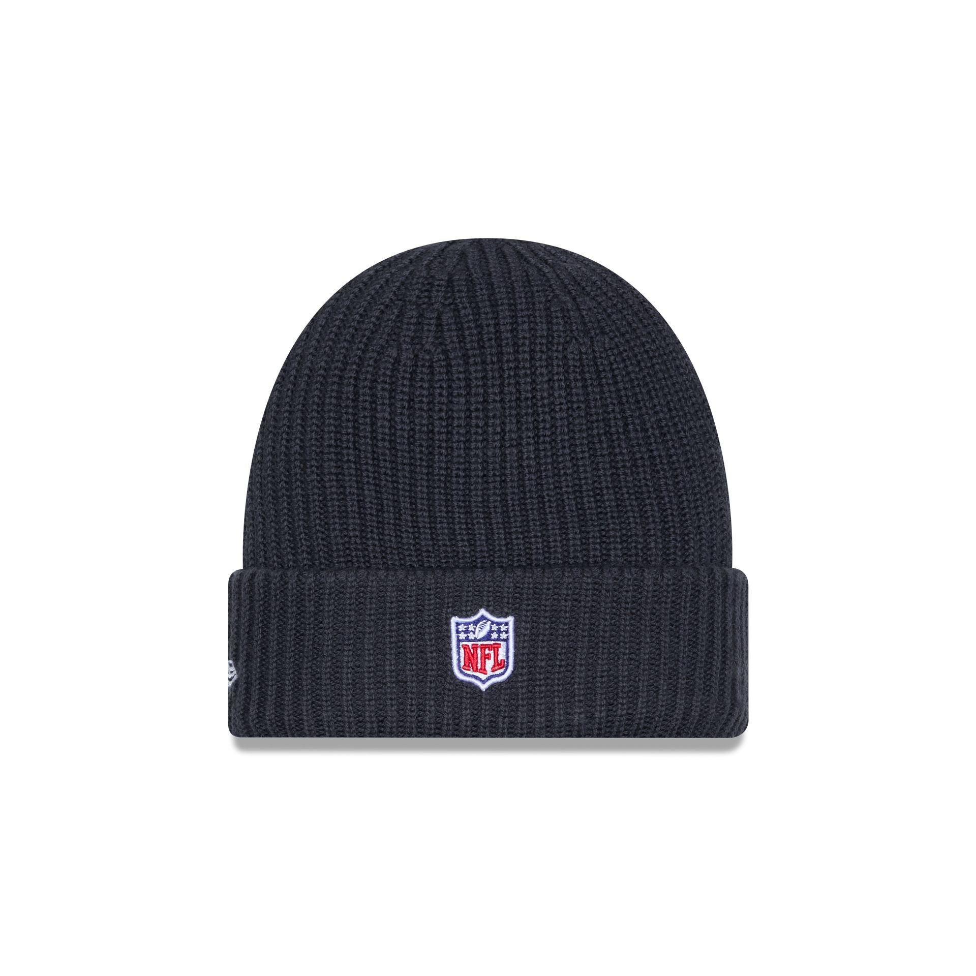 Las Vegas Raiders 2025 Sideline Cold Weather Steel Clouds Cuff Knit Beanie - Image 3