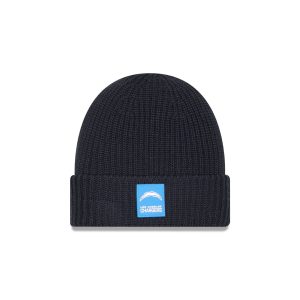 Los Angeles Chargers 2025 Sideline Cold Weather Steel Clouds Cuff Knit Beanie