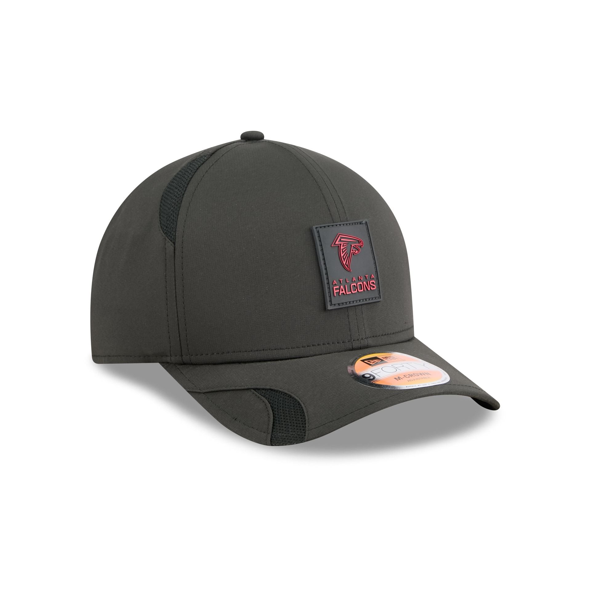 Atlanta Falcons 2025 Sideline Hot Weather 9FORTY M-Crown Snapback Hat - Image 3