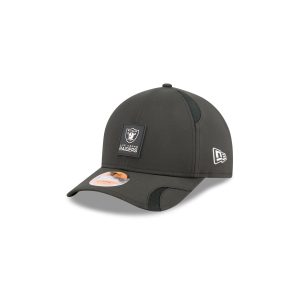 Las Vegas Raiders 2025 Sideline Hot Weather Kids 9FORTY M-Crown Snapback Hat