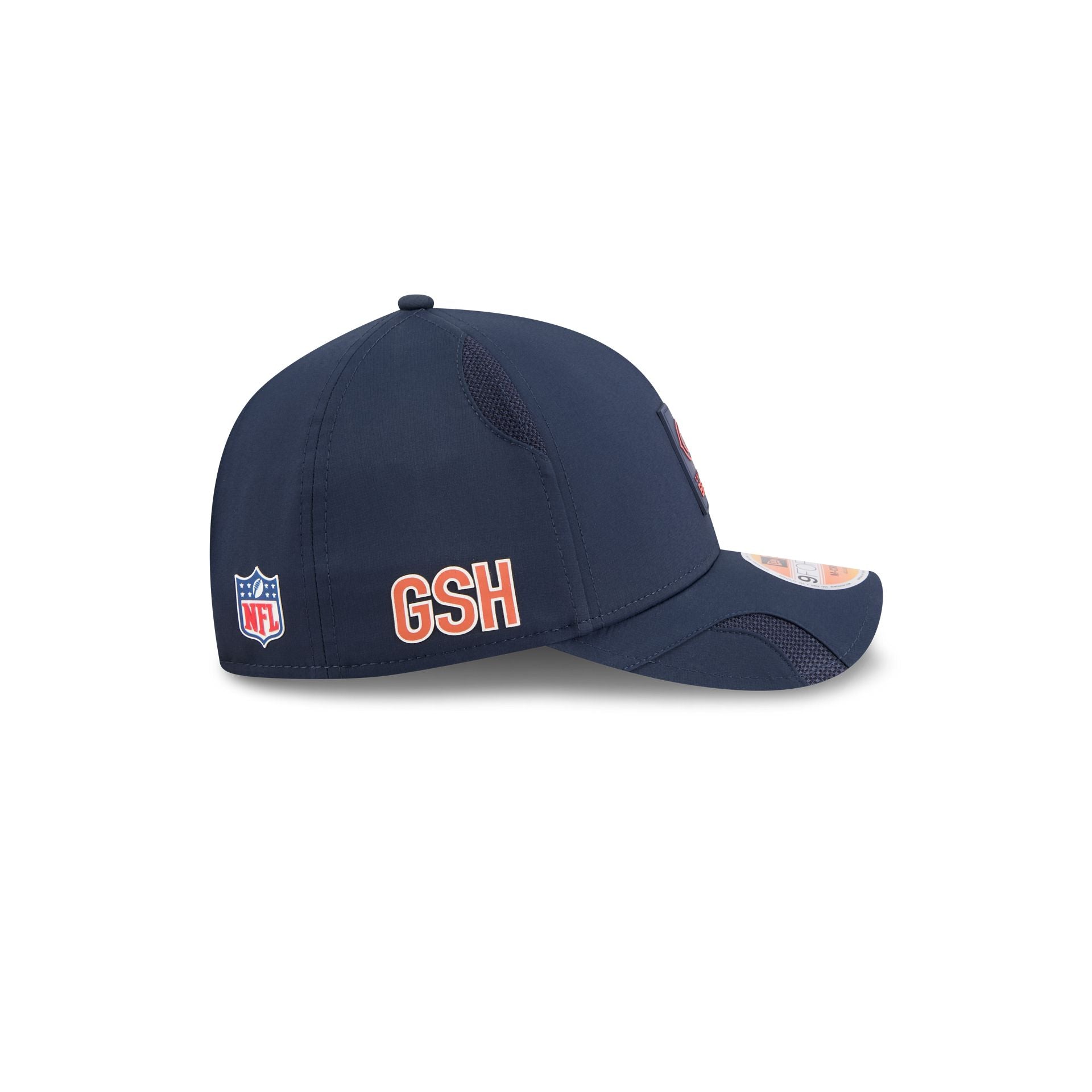 Chicago Bears 2025 Sideline Hot Weather Kids 9FORTY M-Crown Snapback Hat - Image 5