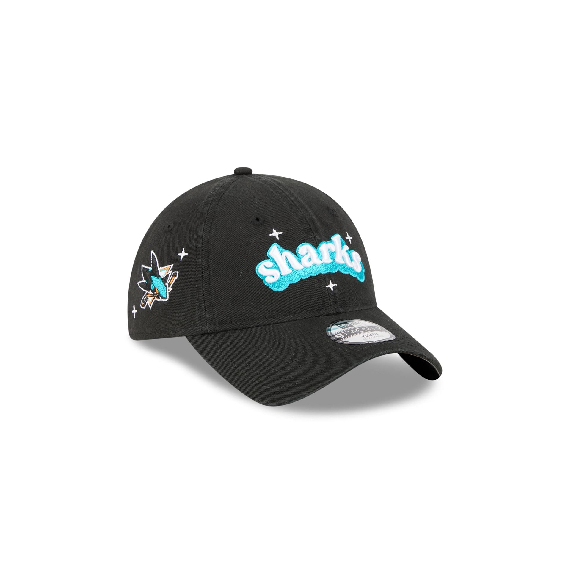 San Jose Sharks Cheer Kids 9TWENTY Adjustable Hat