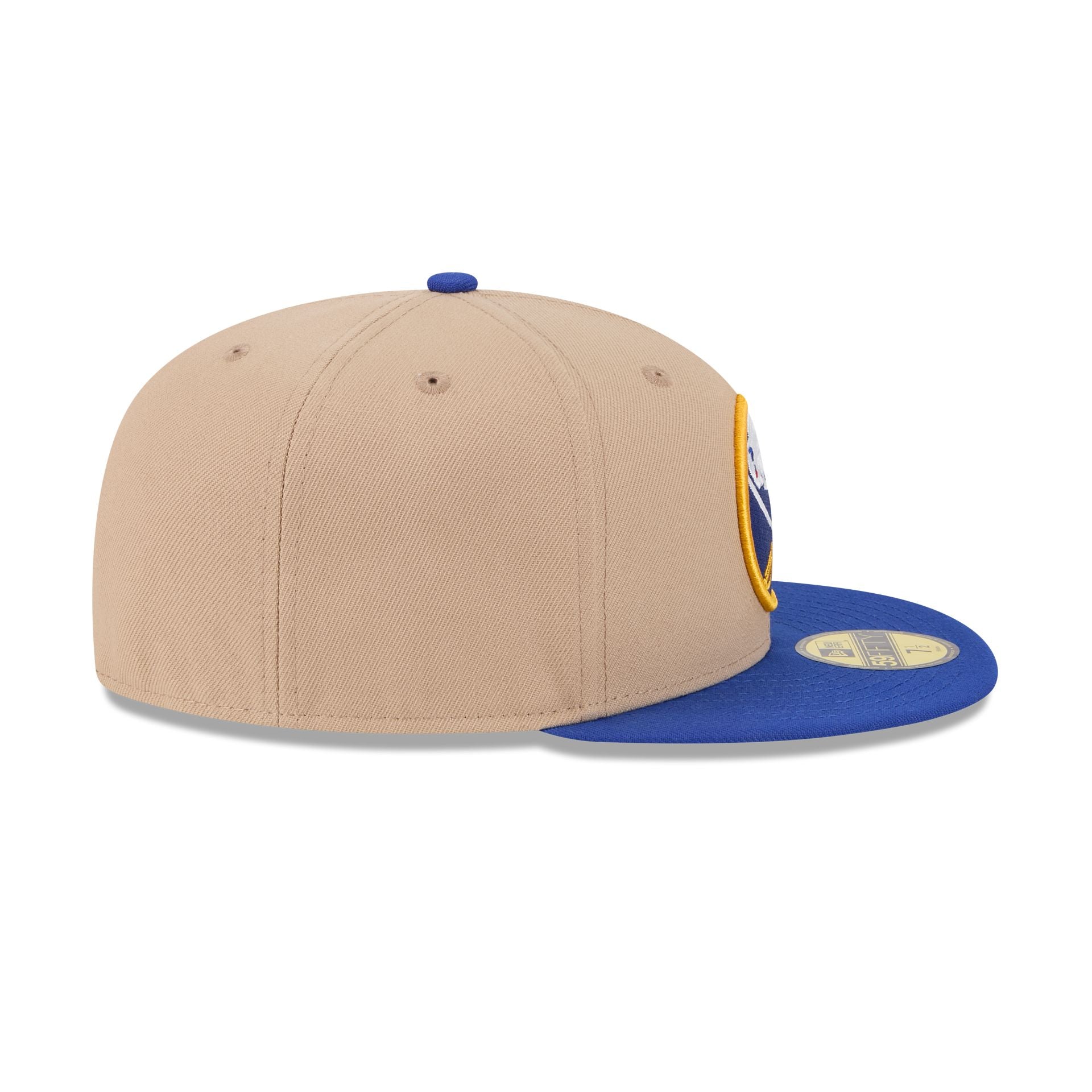 Buffalo Sabres Camel Blue Visor 59FIFTY Fitted Hat - Image 5