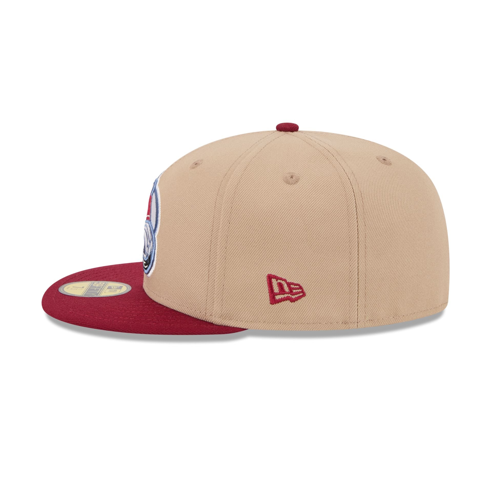 Colorado Avalanche Camel 59FIFTY Fitted Hat - Image 4