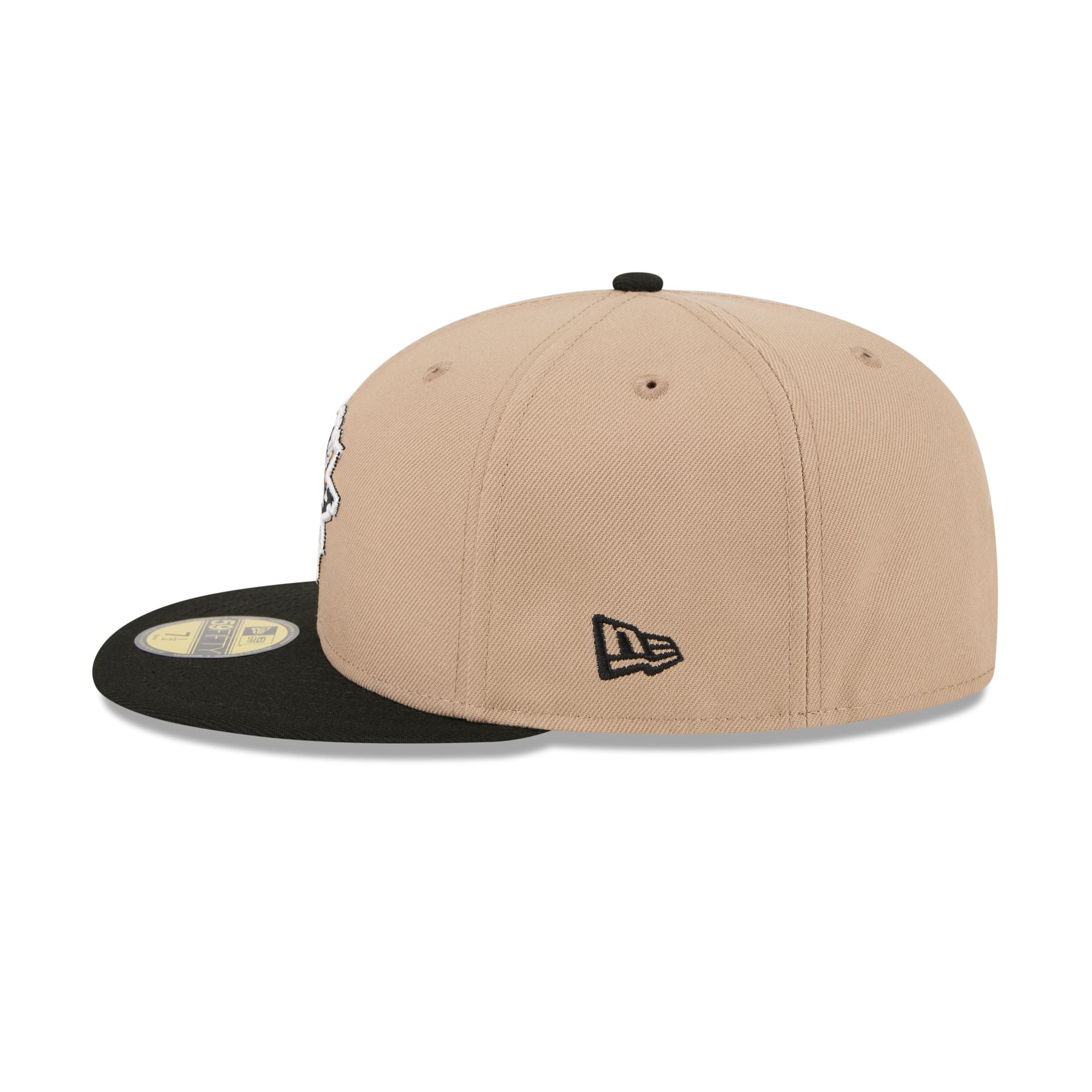 Pittsburgh Penguins Camel 59FIFTY Fitted Hat - Image 4