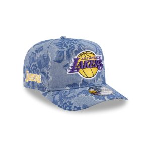 Los Angeles Lakers Denim Jacquard Golfer Hat
