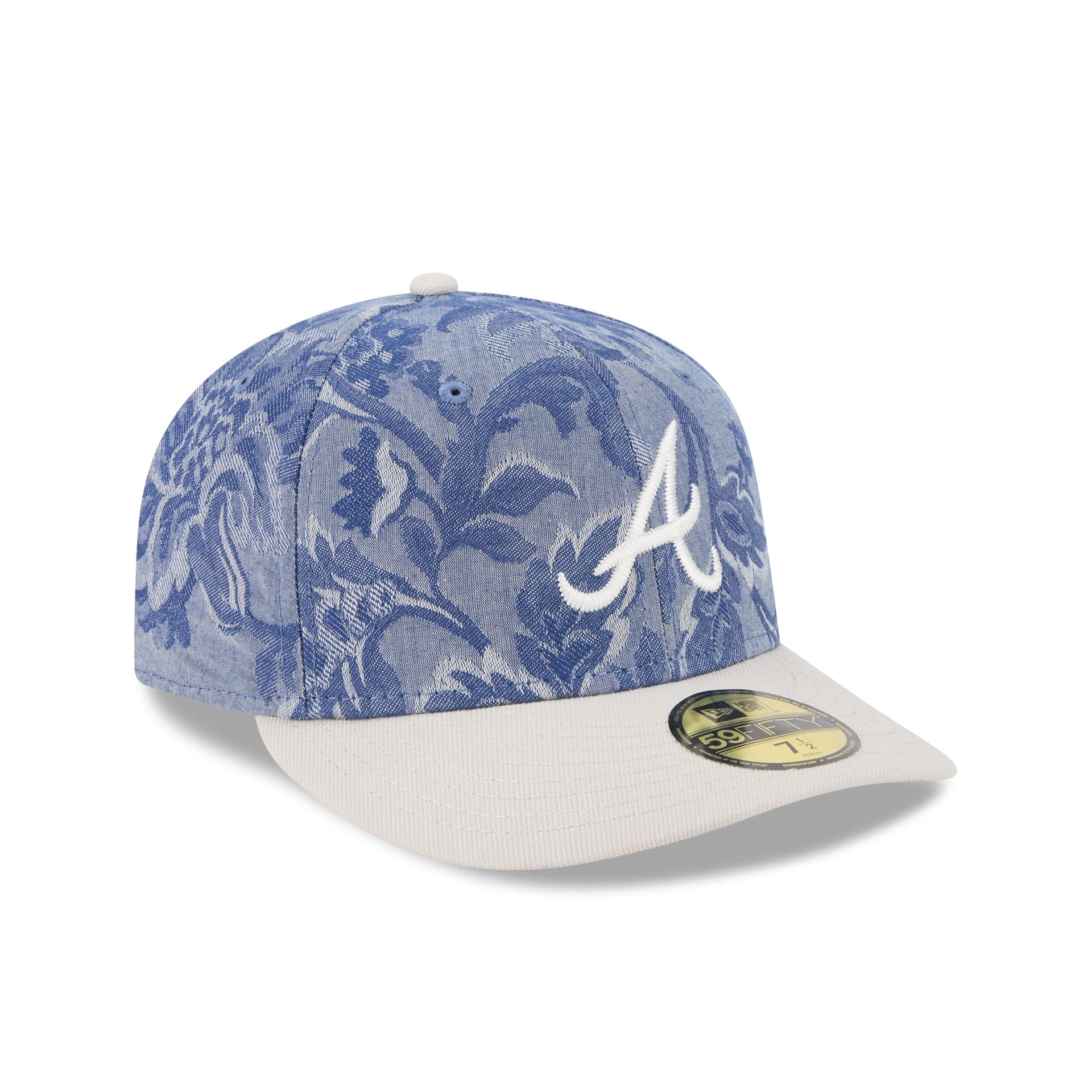 Atlanta Braves Two-Tone Denim 59FIFTY Fitted Hat - Image 3