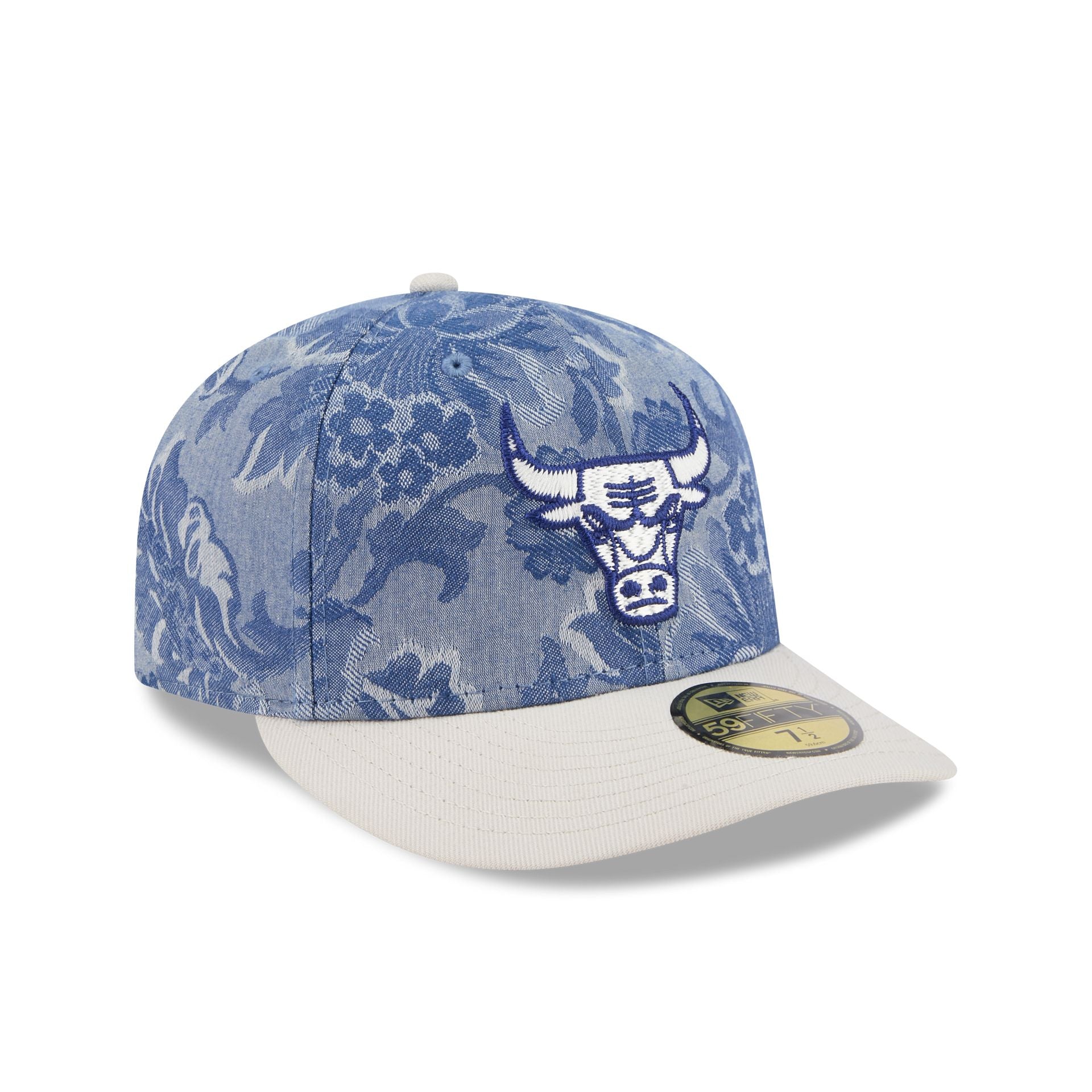 Chicago Bulls Two-Tone Denim 59FIFTY Fitted Hat - Image 3