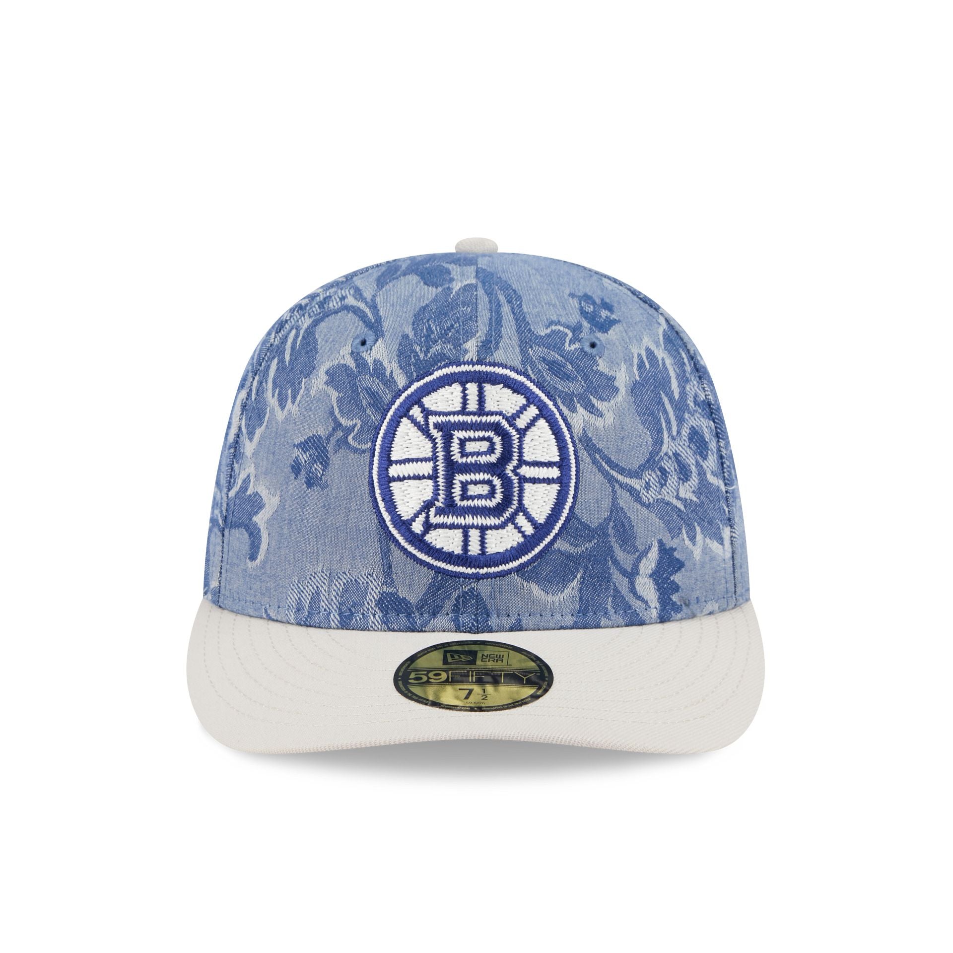 Boston Bruins Two-Tone Denim 59FIFTY Fitted Hat - Image 2
