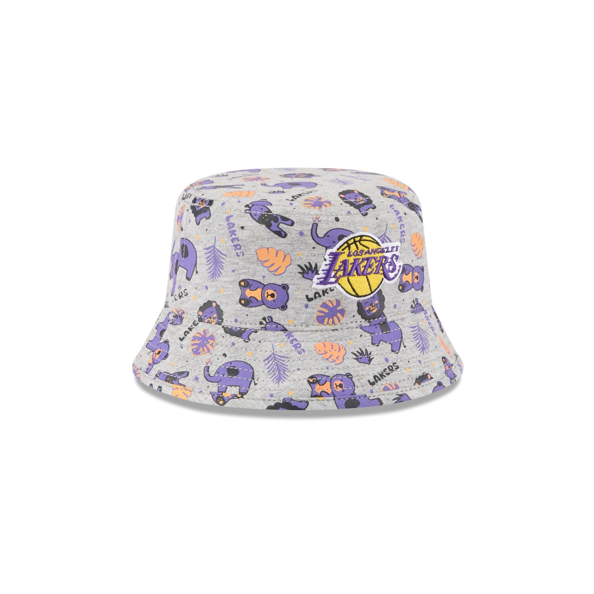 Los Angeles Lakers Kids Animal Bucket Hat - Image 3