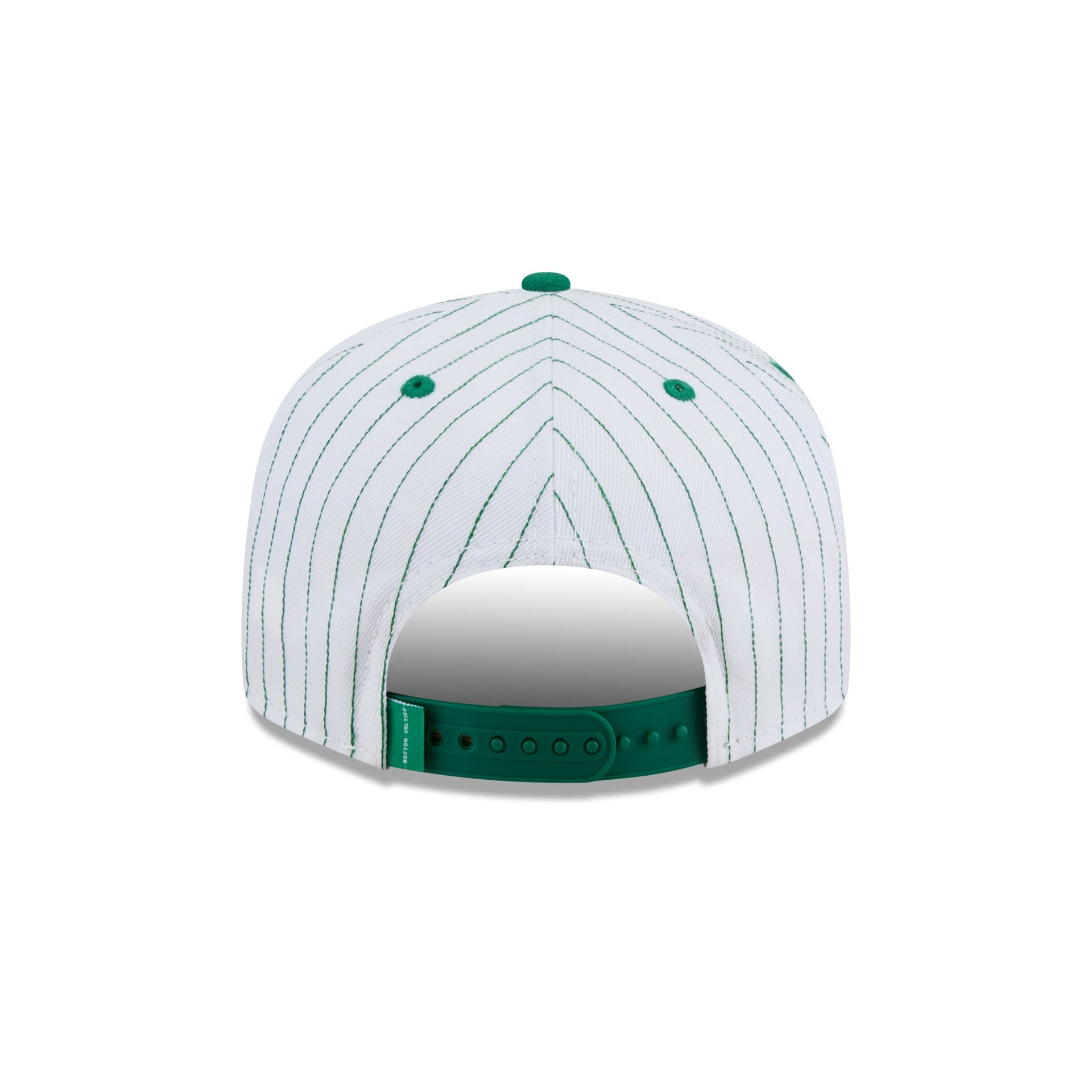 Boston Celtics Deceptor Pinstripe 9FIFTY Snapback Hat - Image 6
