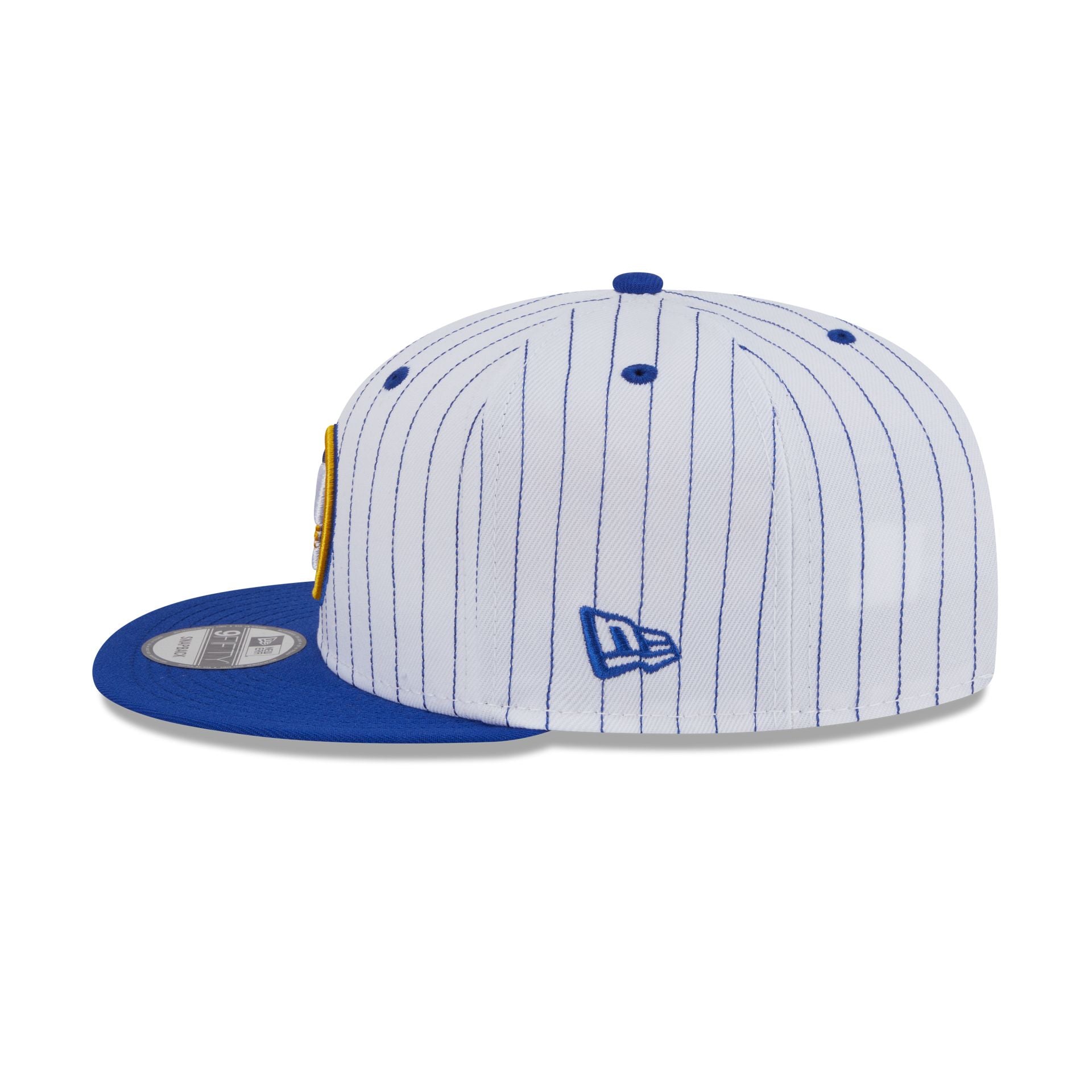 Golden State Warriors Deceptor Pinstripe 9FIFTY Snapback Hat - Image 5