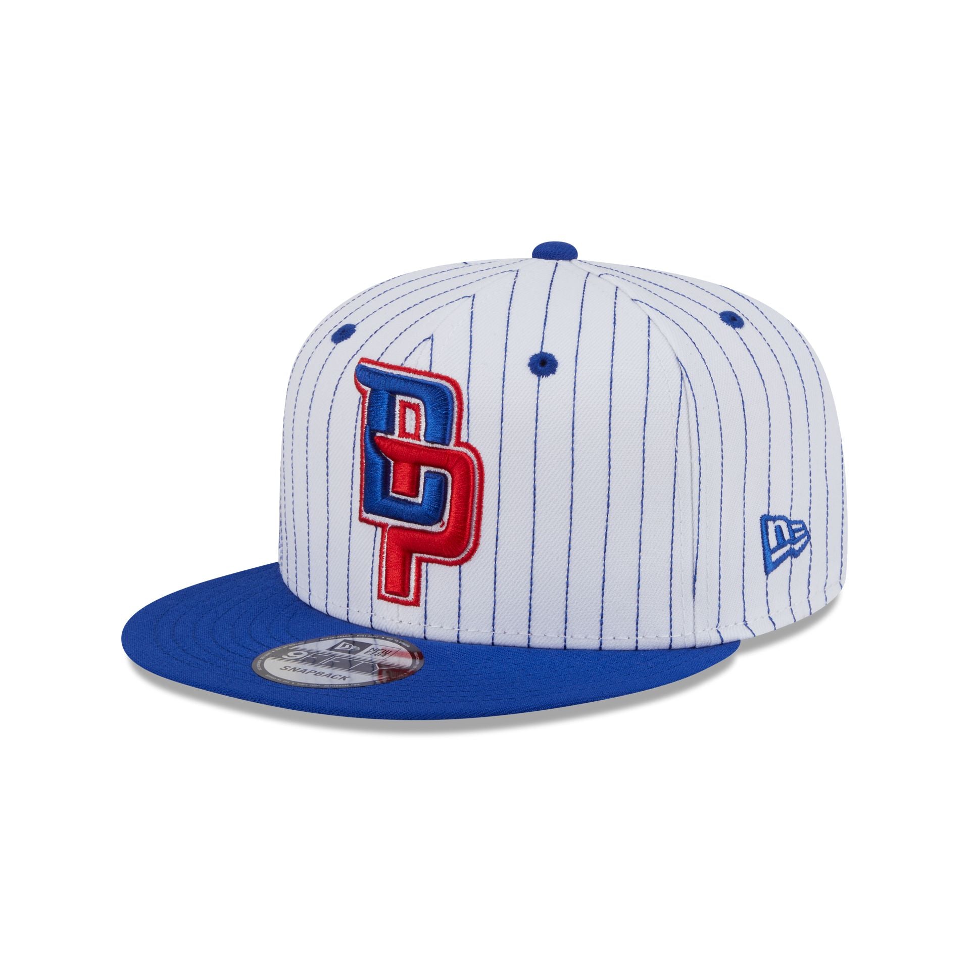 Detroit Pistons Deceptor Pinstripe 9FIFTY Snapback Hat - Image 3