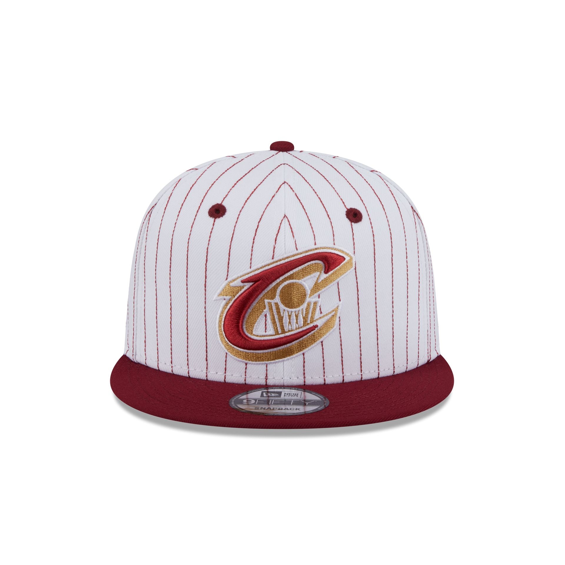 Cleveland Cavaliers Deceptor Pinstripe 9FIFTY Snapback Hat - Image 2