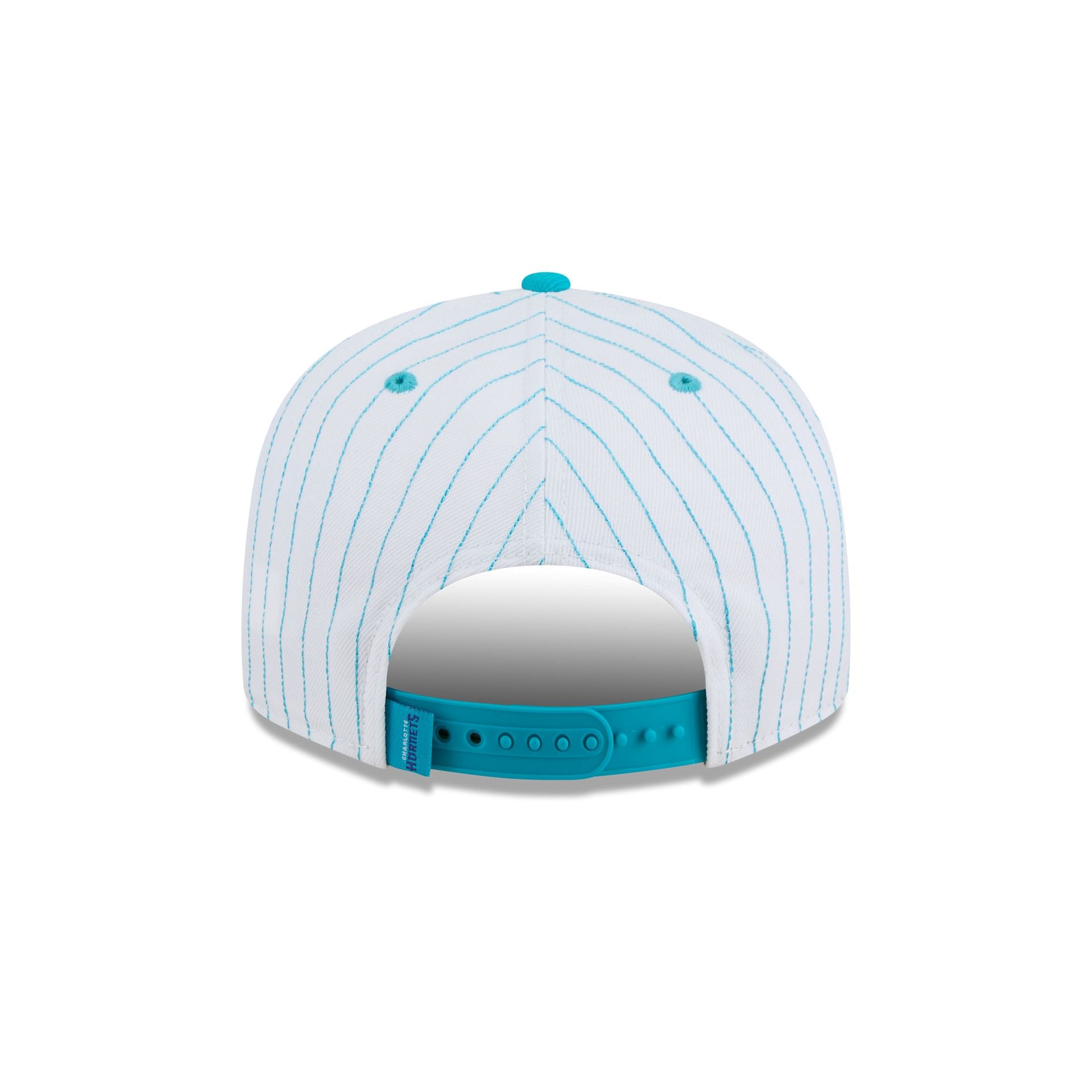 Charlotte Hornets Deceptor Pinstripe 9FIFTY Snapback Hat - Image 6