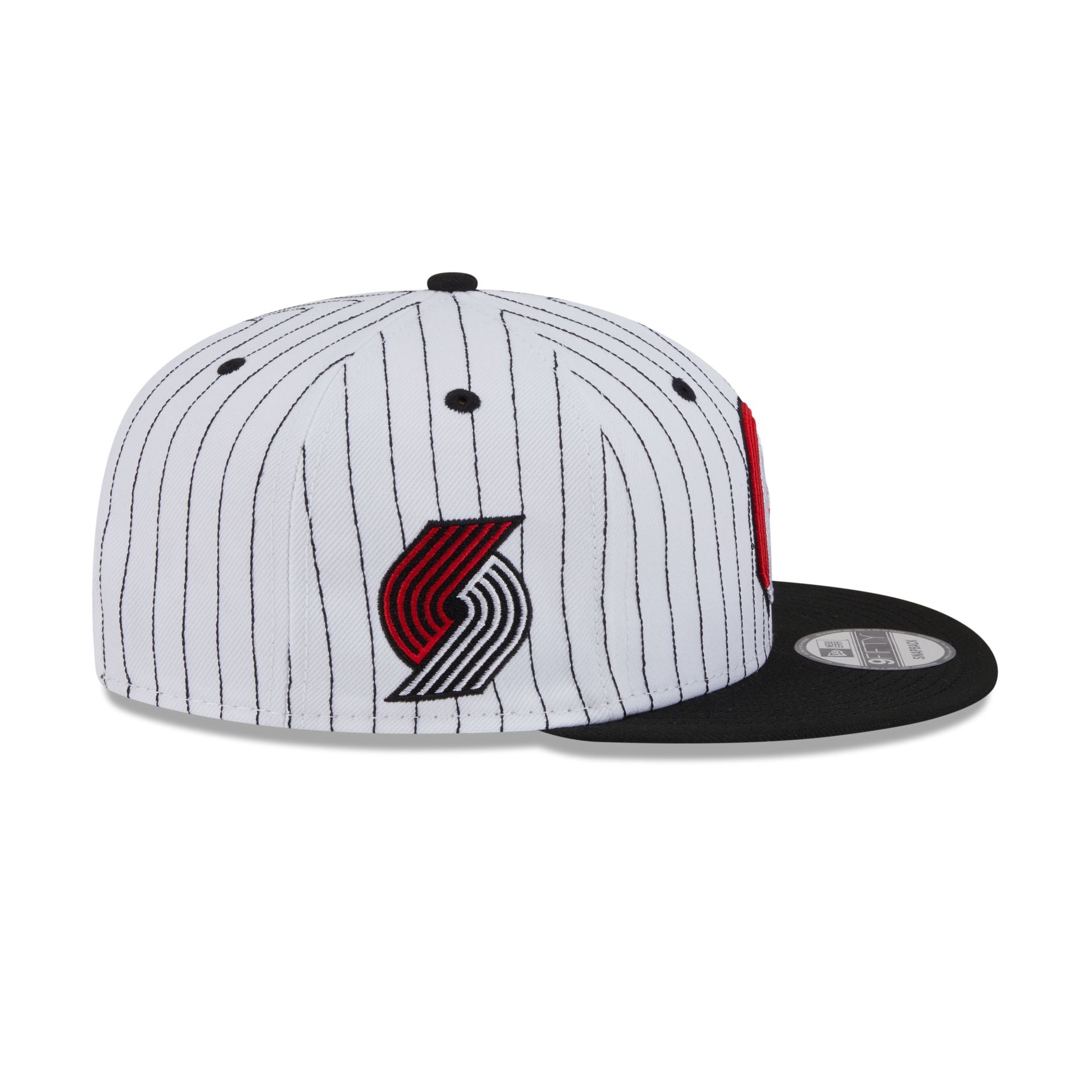 Portland Trail Blazers Deceptor Pinstripe 9FIFTY Snapback Hat - Image 4