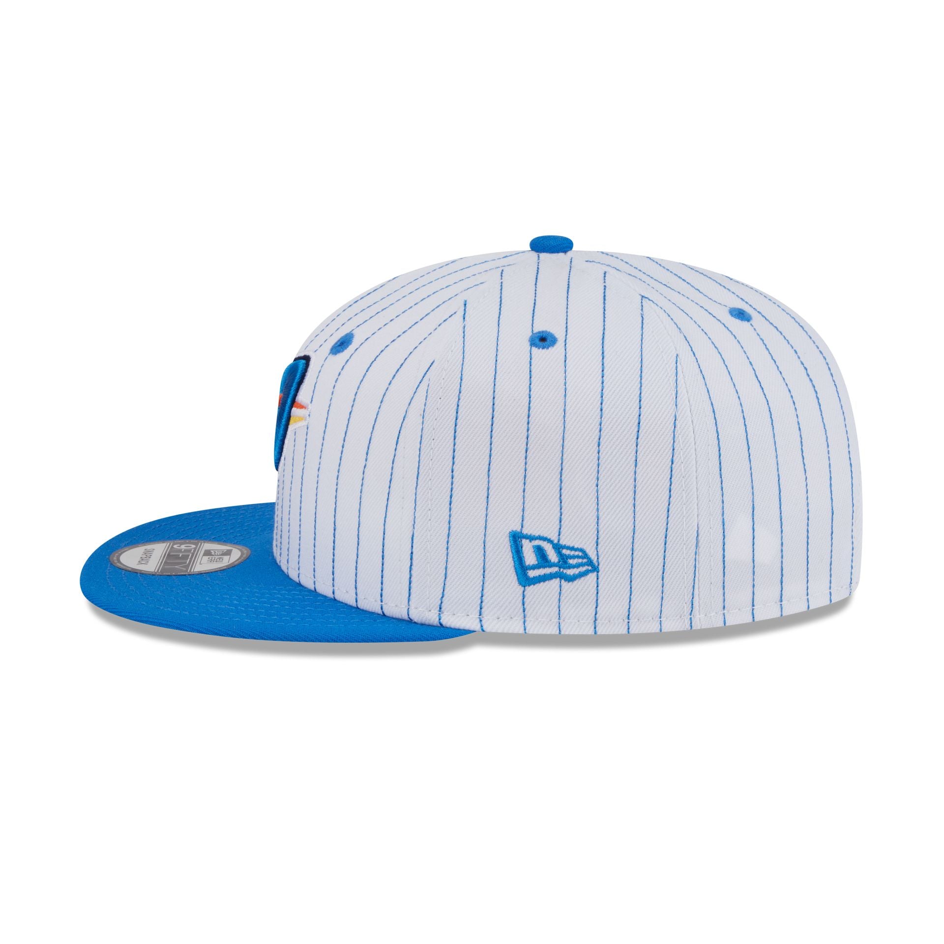 Oklahoma City Thunder Deceptor Pinstripe 9FIFTY Snapback Hat - Image 5