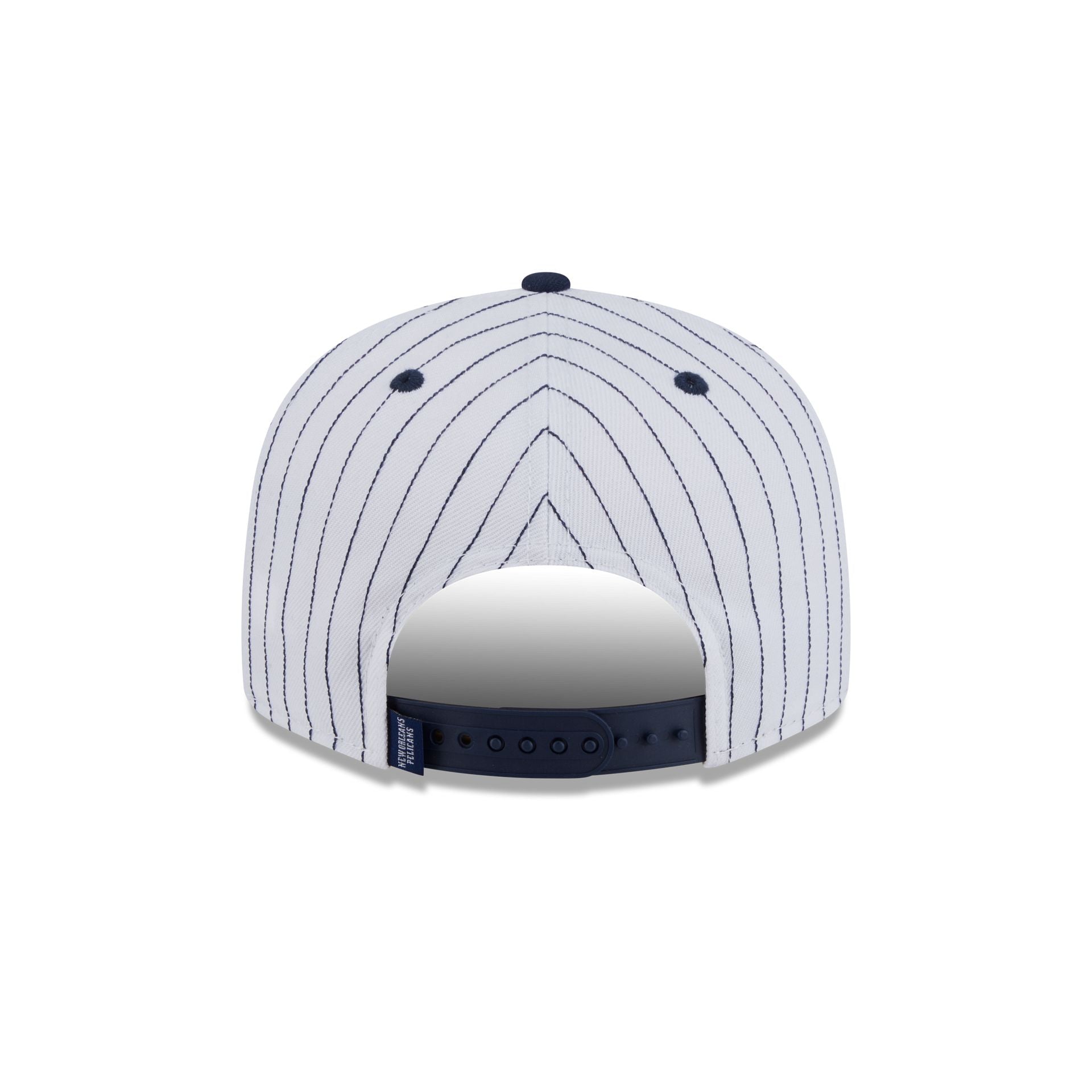 New Orleans Pelicans Deceptor Pinstripe 9FIFTY Snapback Hat - Image 6